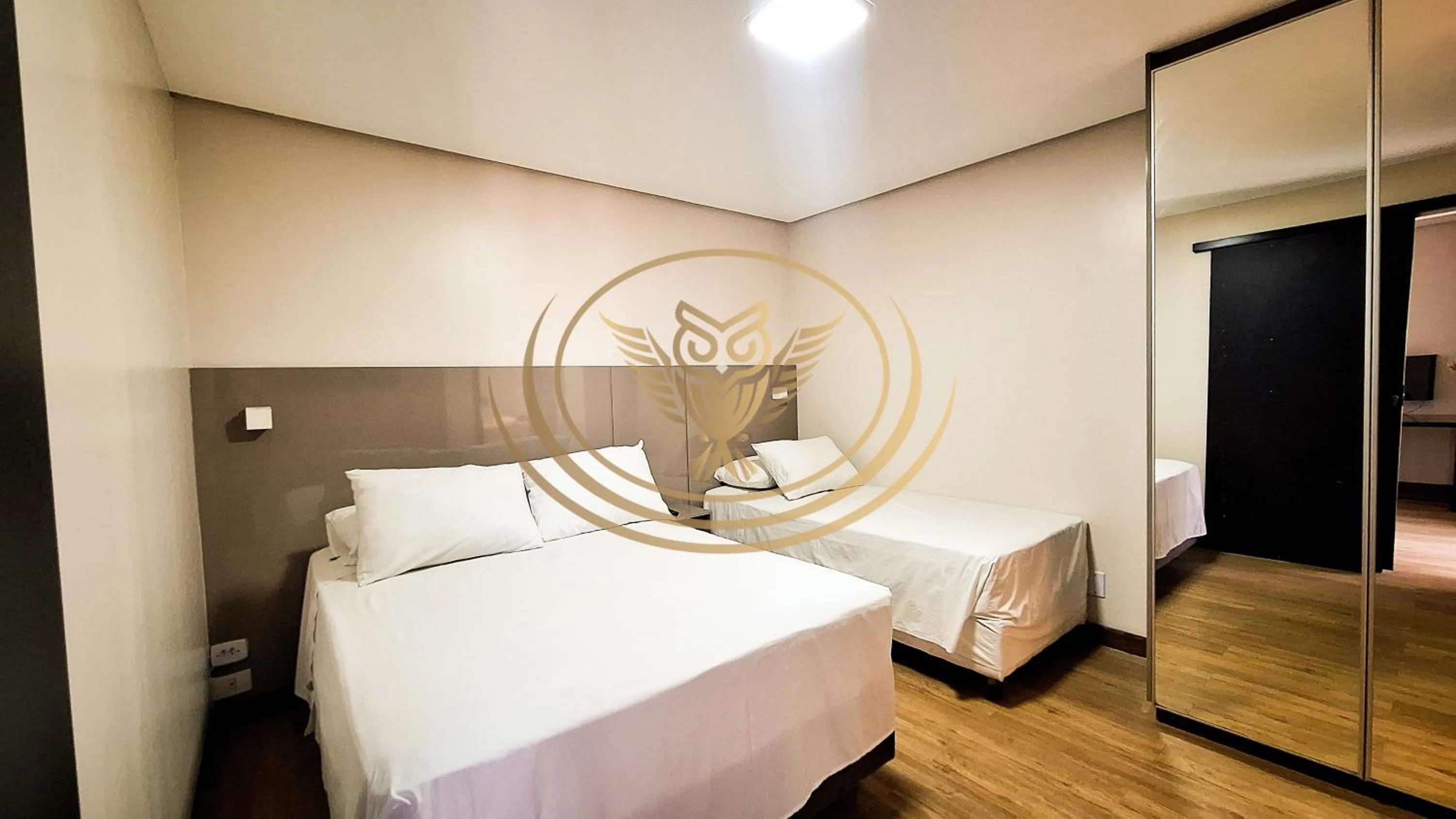 Bed in Coruja Imob - Flat Crystal Place