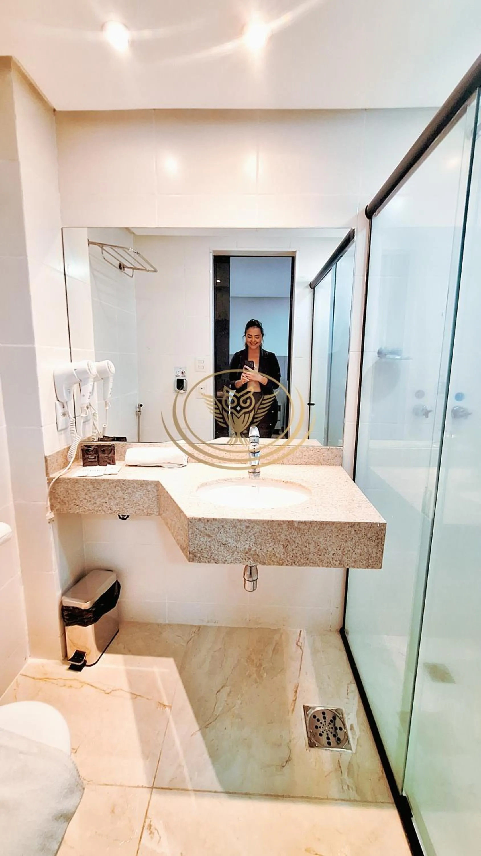 Shower in Coruja Imob - Flat Crystal Place