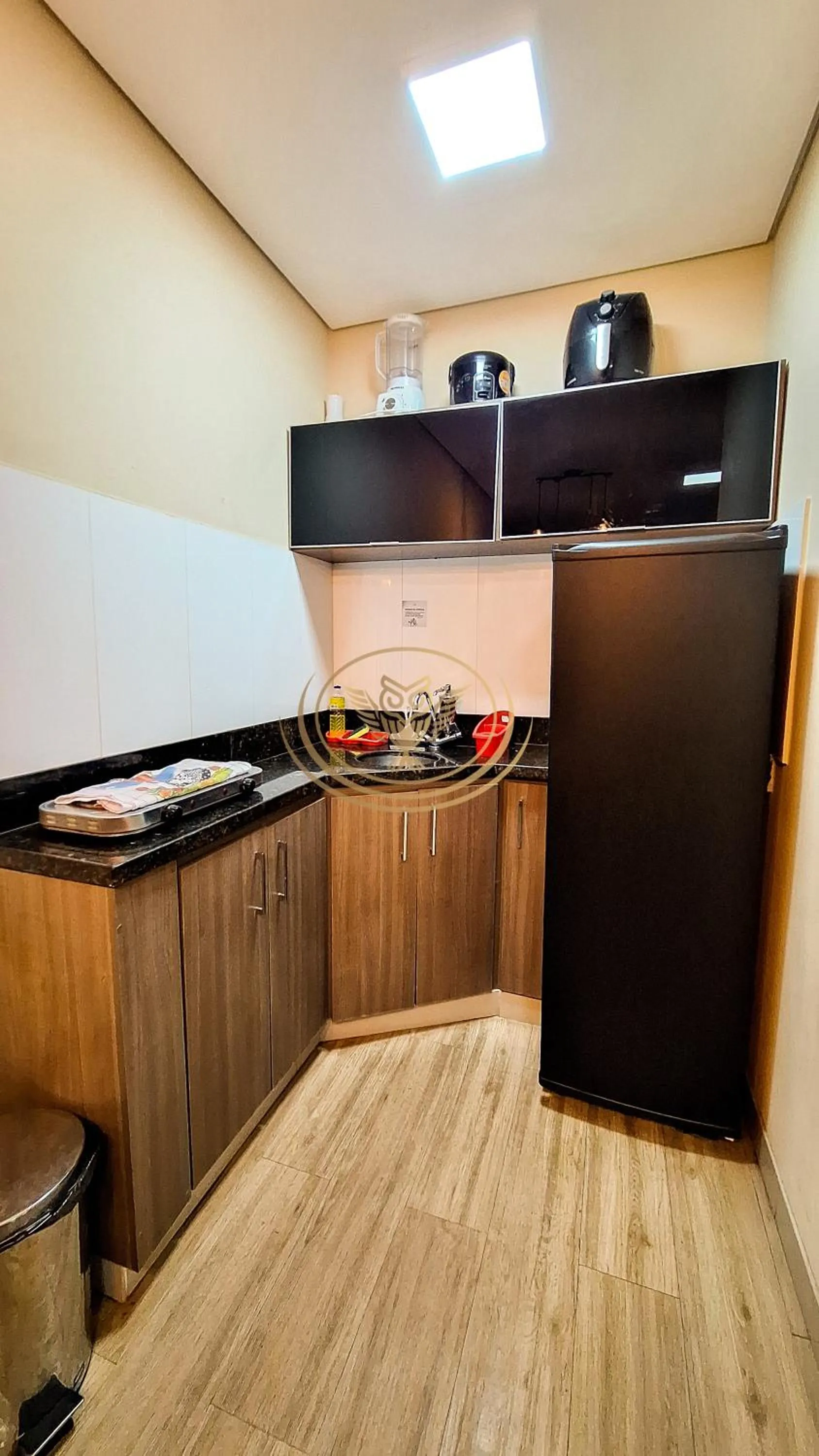 Kitchen or kitchenette in Coruja Imob - Flat Crystal Place