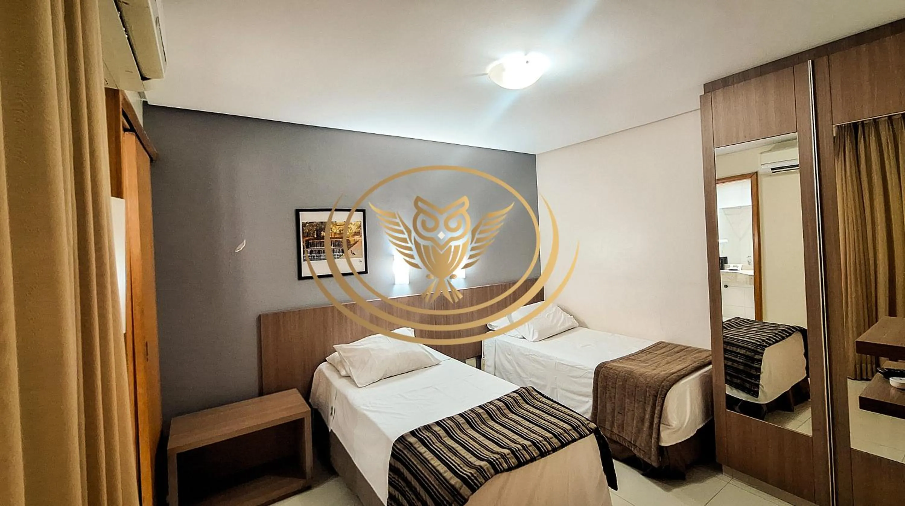 Bed in Coruja Imob - Flat Crystal Place