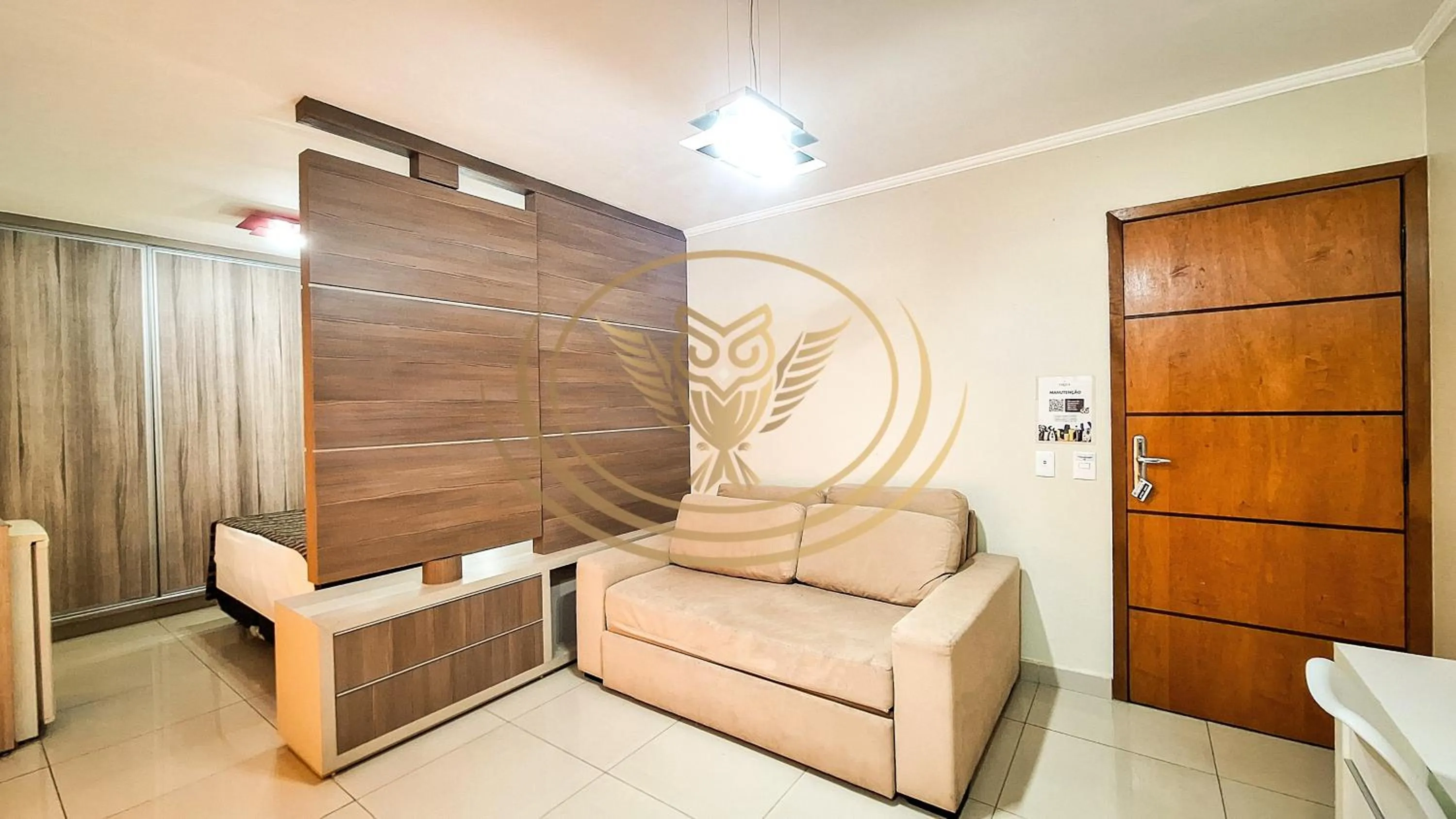 Living room in Coruja Imob - Flat Crystal Place