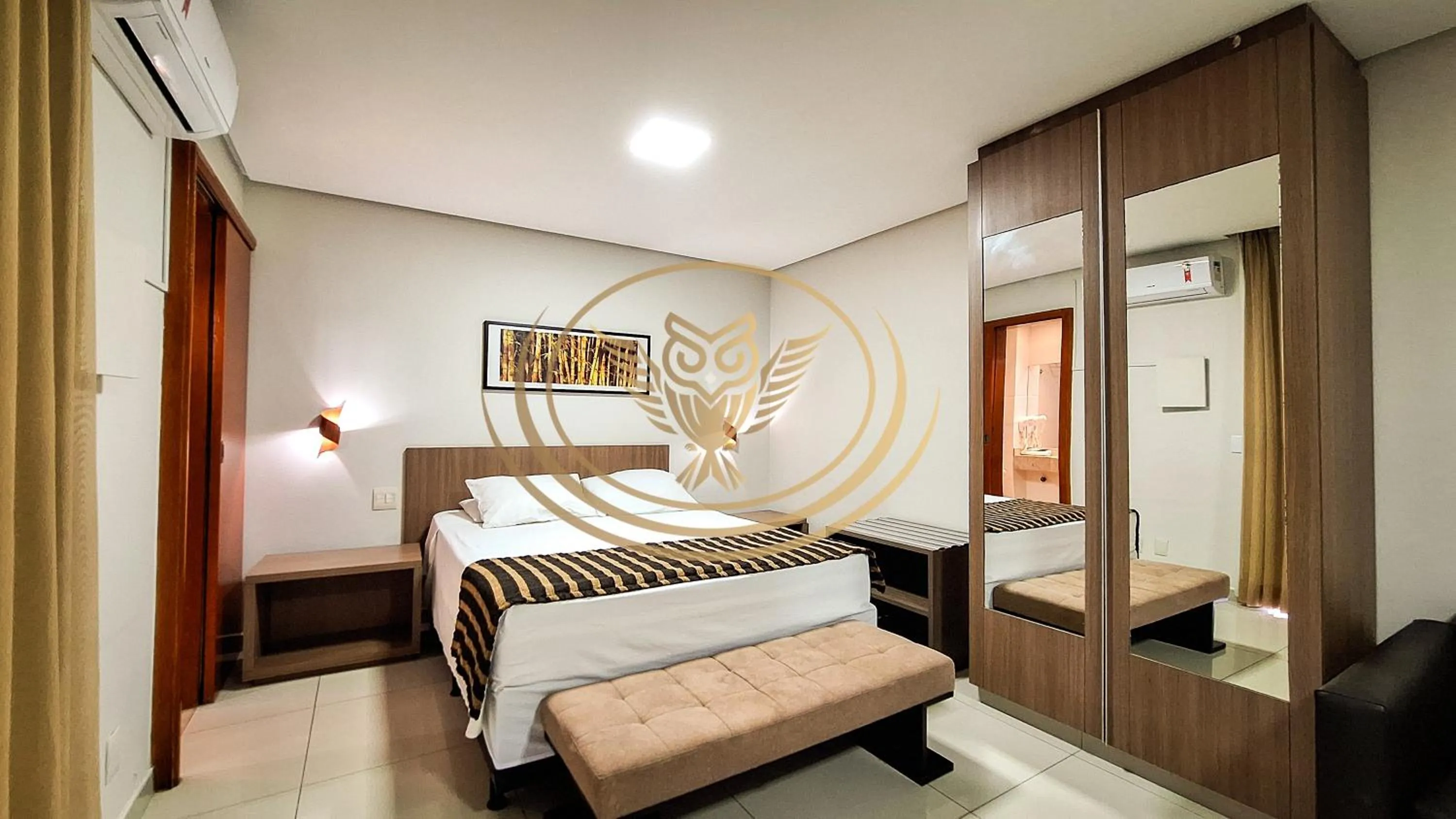 Bed in Coruja Imob - Flat Crystal Place