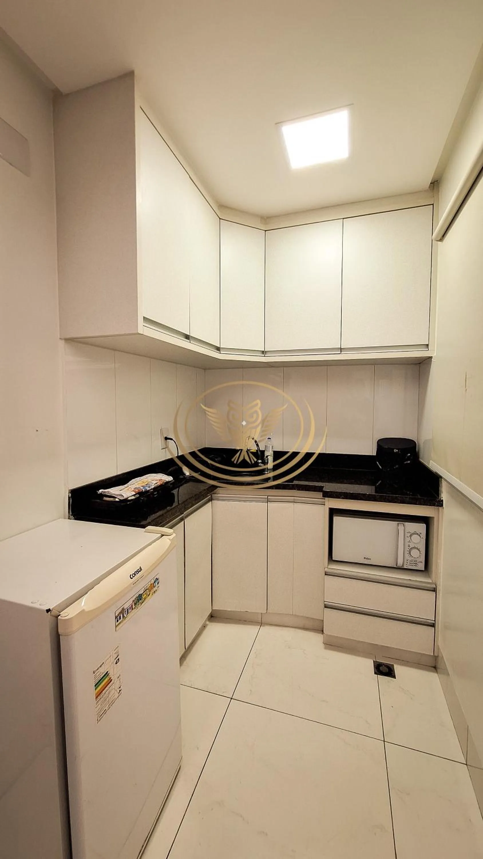 Kitchen or kitchenette in Coruja Imob - Flat Crystal Place