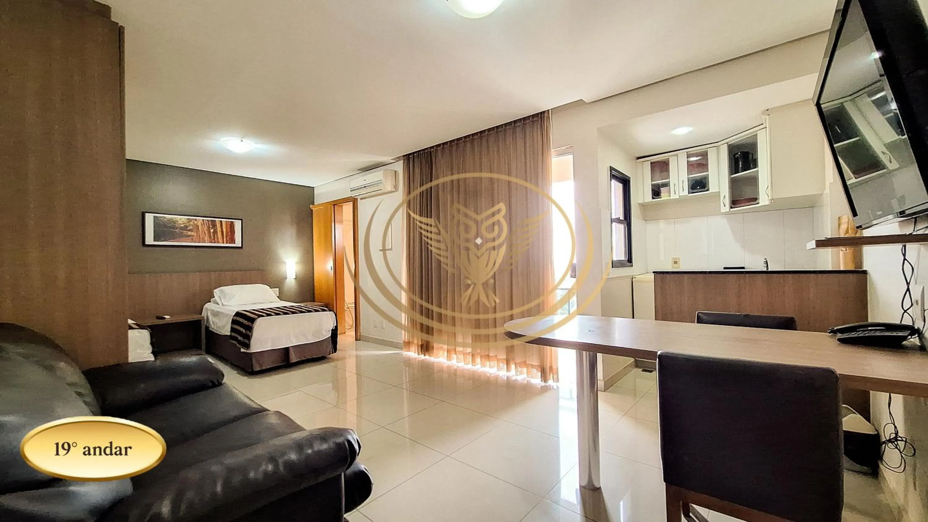 Bed in Coruja Imob - Flat Crystal Place