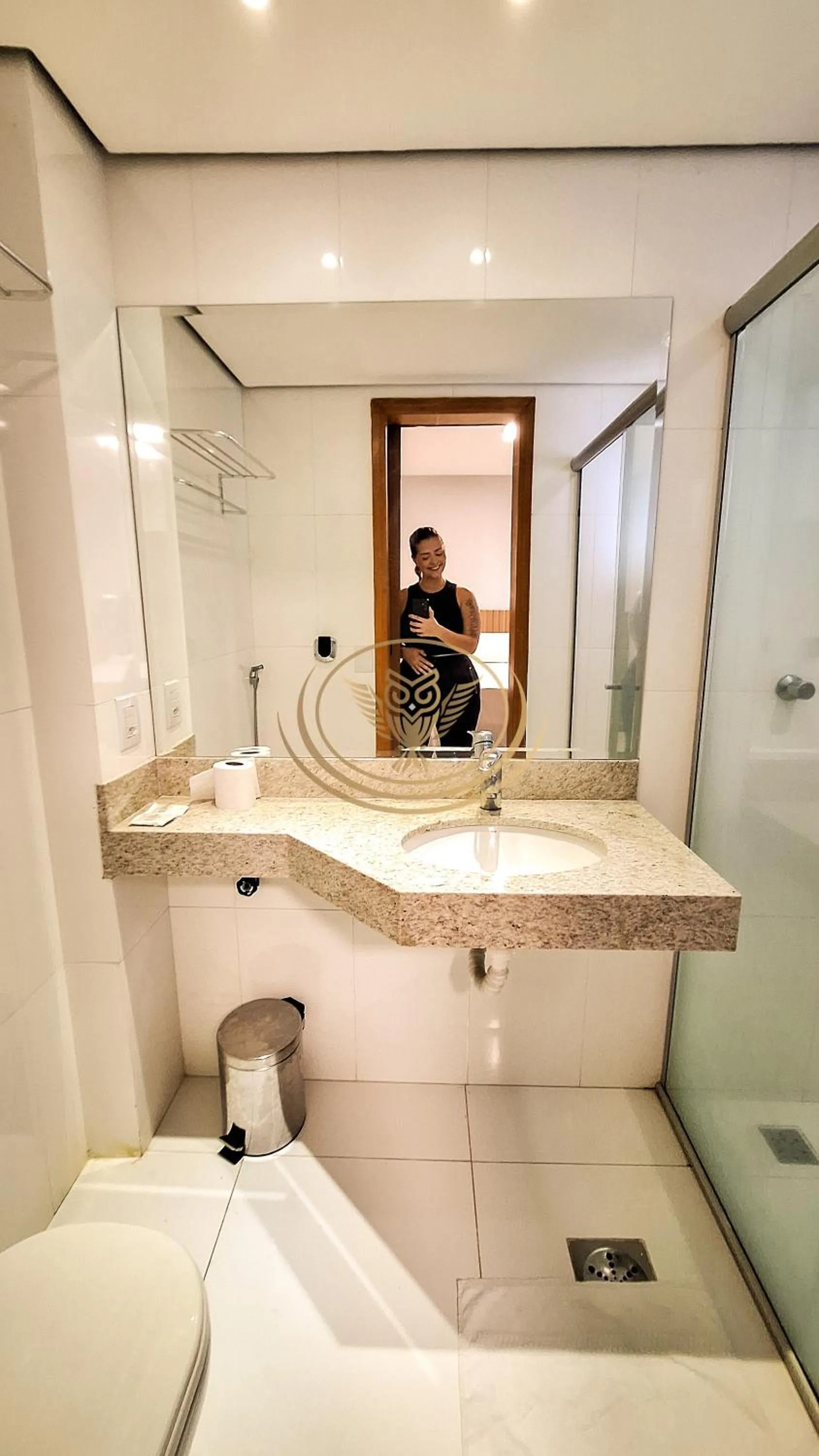 Shower in Coruja Imob - Flat Crystal Place