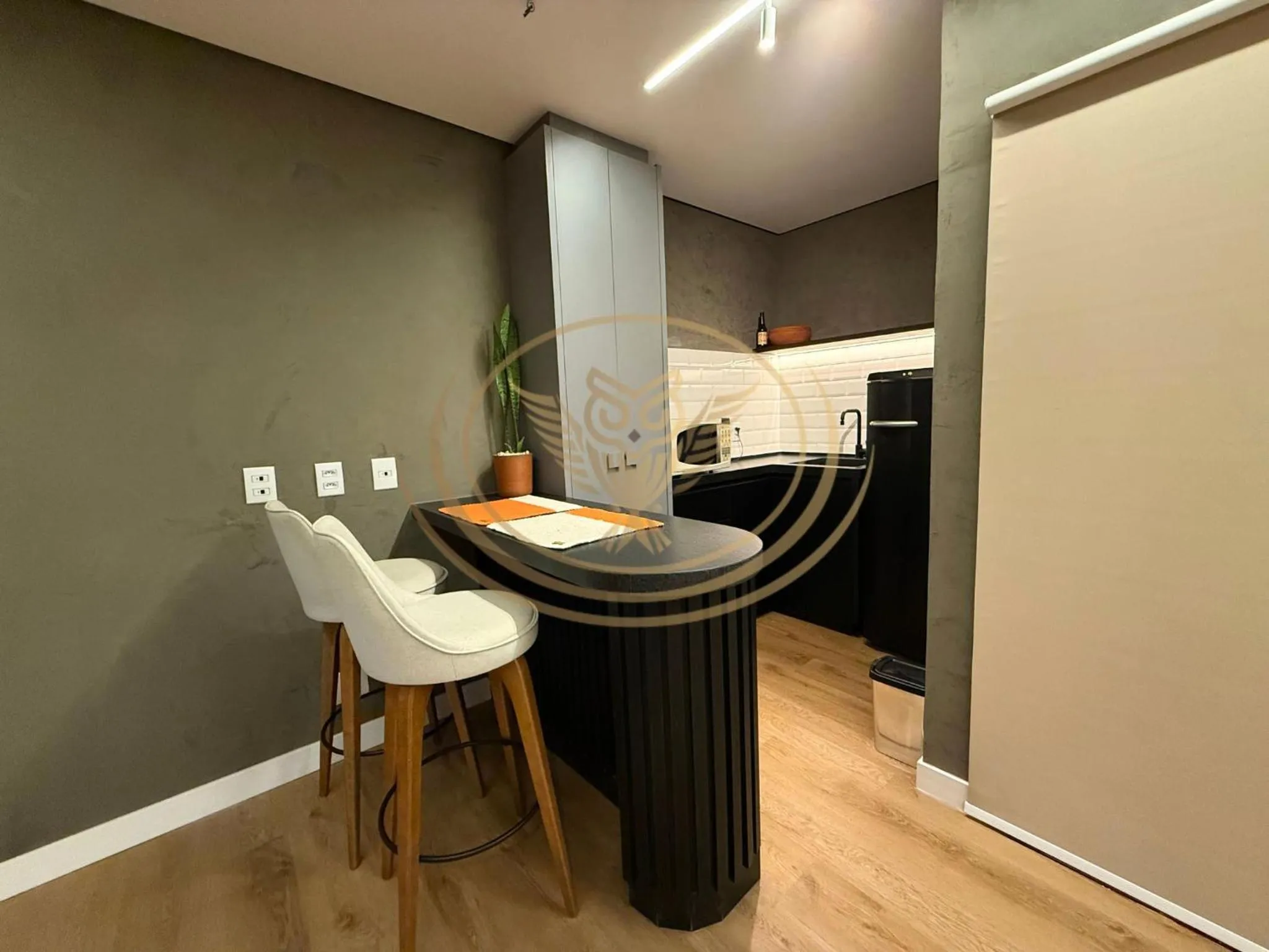 Kitchen or kitchenette in Coruja Imob - Flat Crystal Place