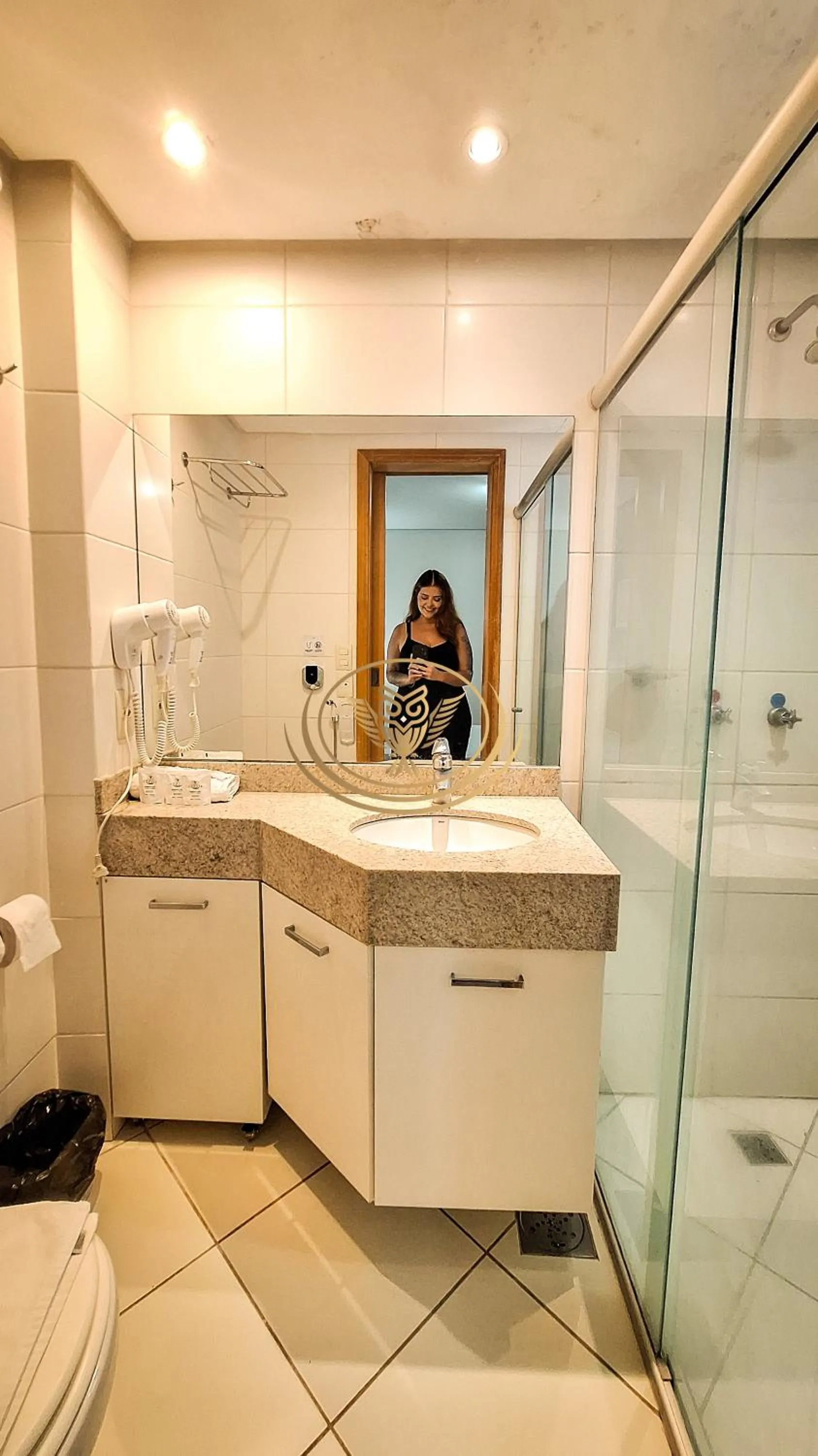 Shower in Coruja Imob - Flat Crystal Place