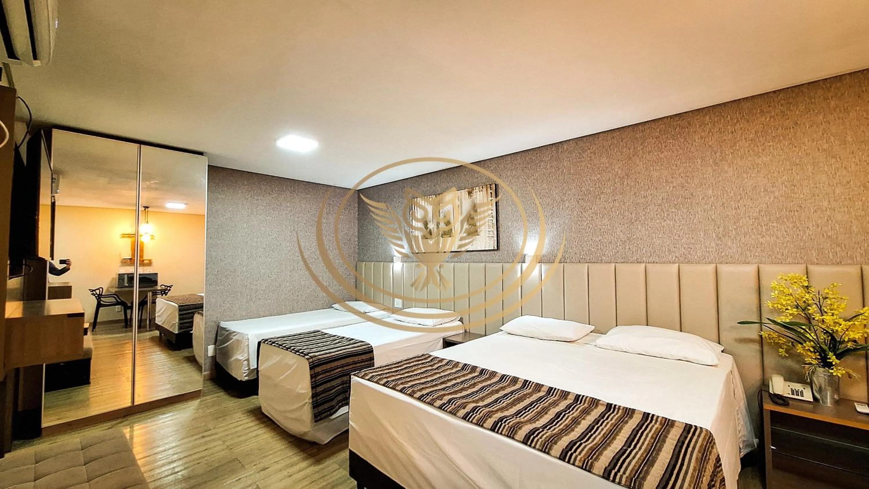 Bed in Coruja Imob - Flat Crystal Place