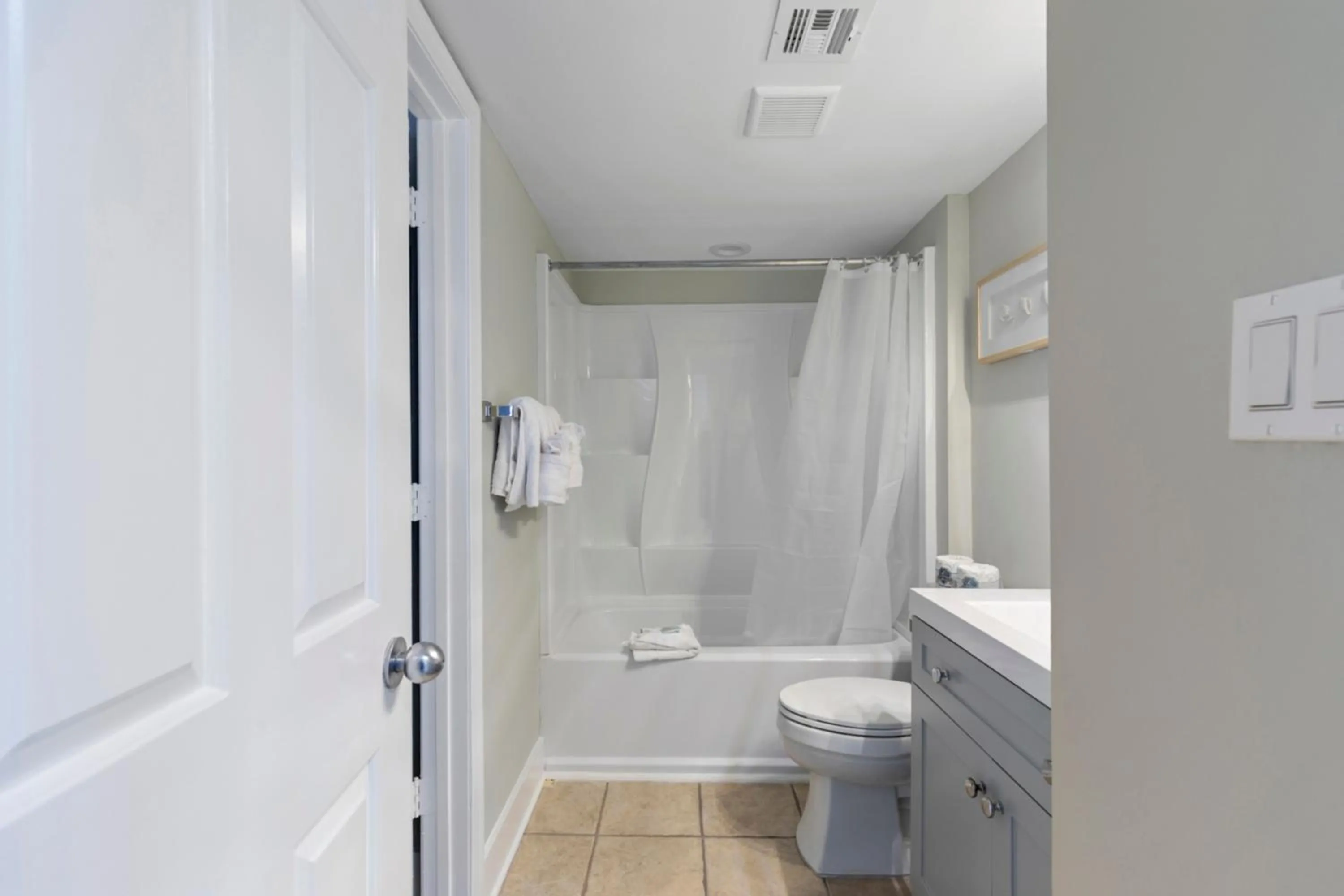 Bathroom in Scenic Views from the balcony at Ocean Forest Plaza Condos