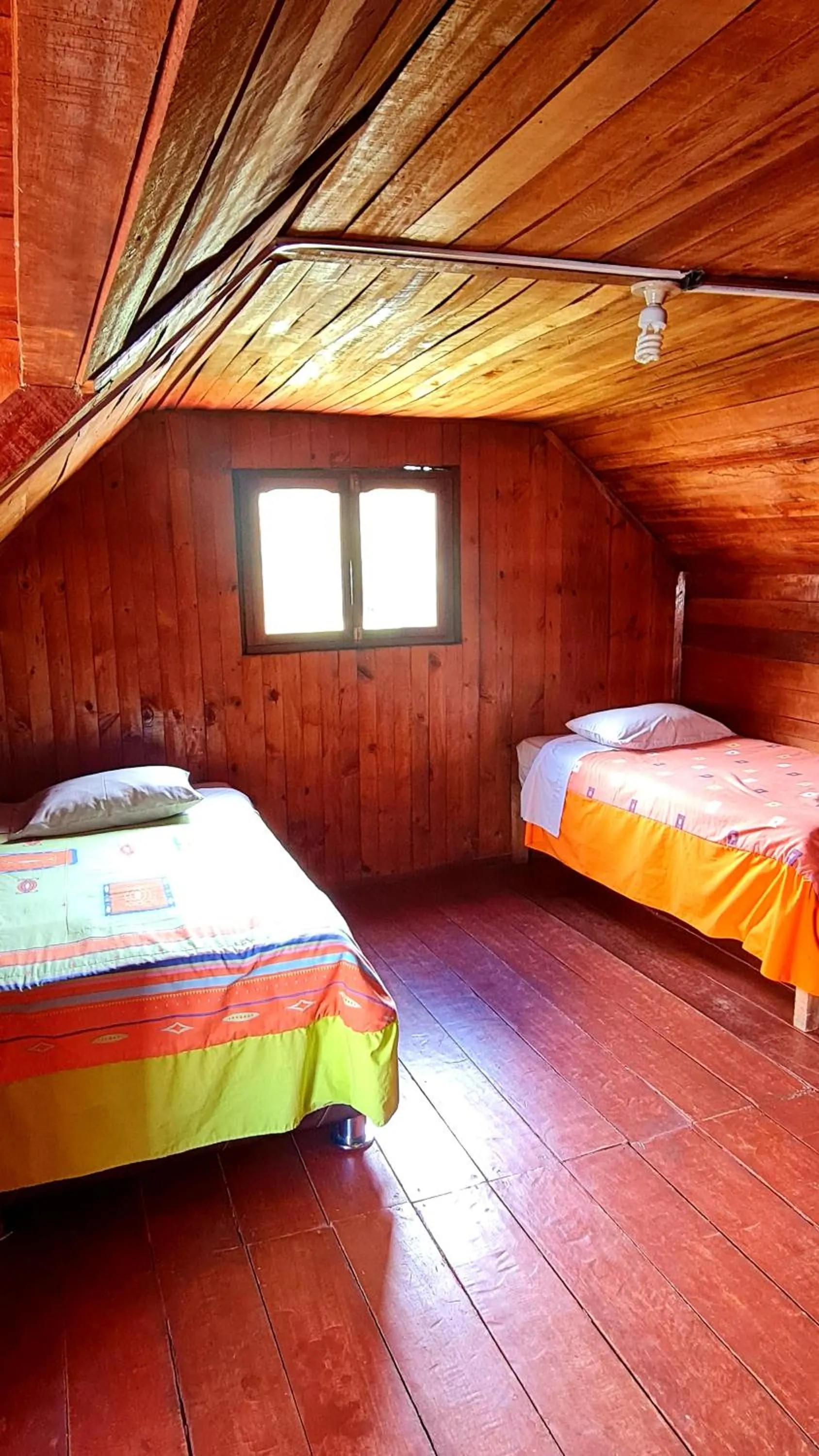 Bed in Tunki Lodge - Tours, Cabañas y Sauna