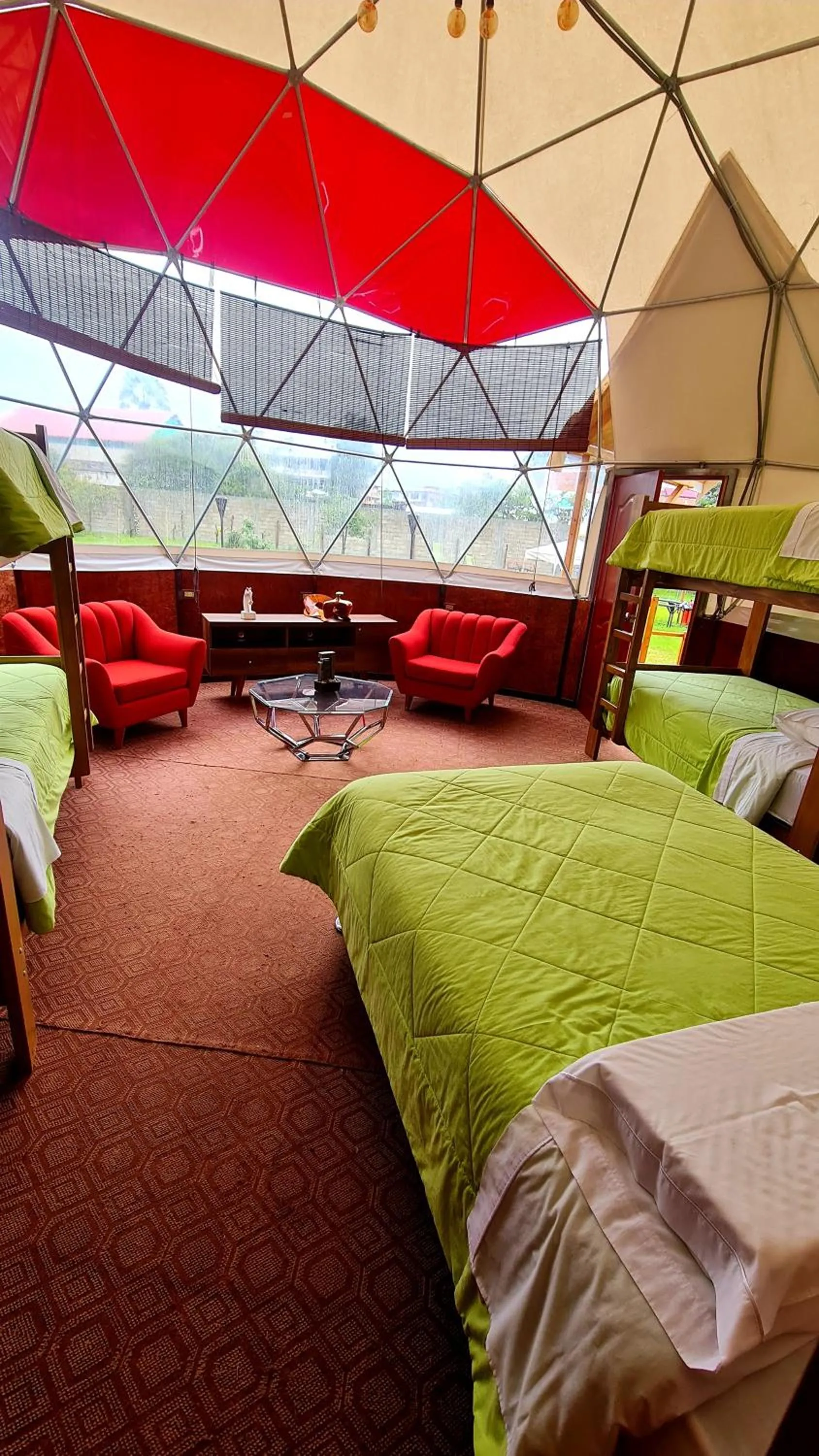 Bed in Tunki Lodge - Tours, Cabañas y Sauna