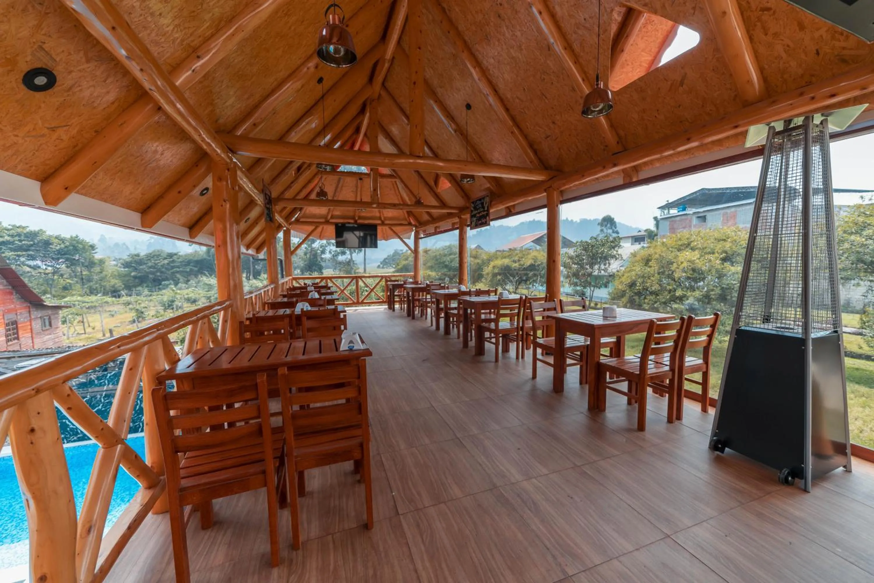 Restaurant/places to eat in Tunki Lodge - Tours, Cabañas y Sauna