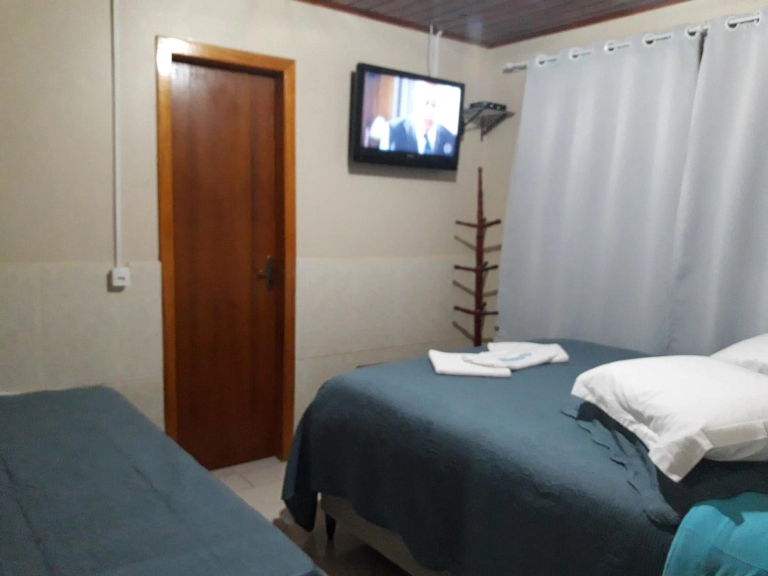 Bed in Pousada Viva Serra