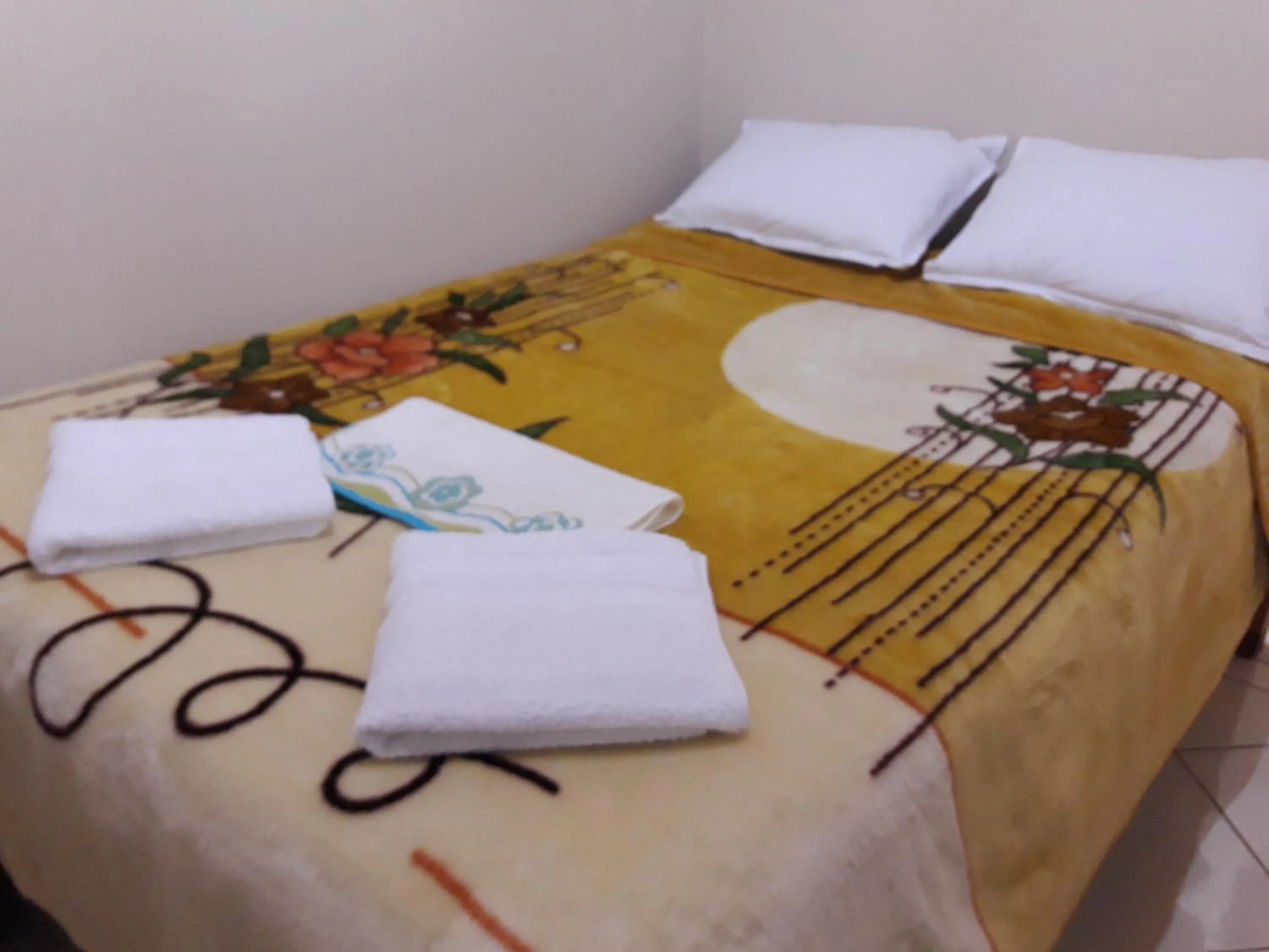 Bed in Pousada Viva Serra