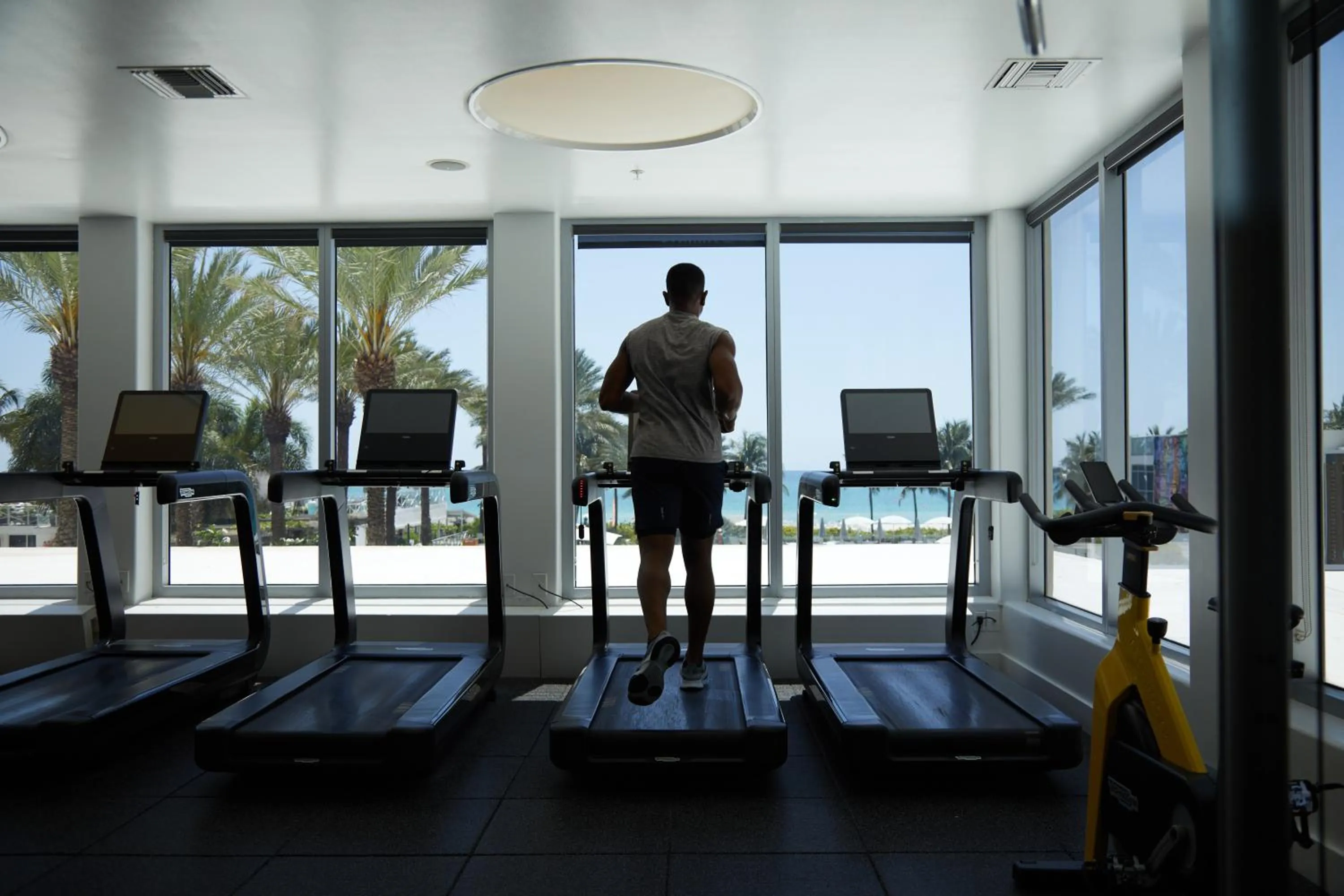 Fitness centre/facilities in Nobu Hotel Miami Beach