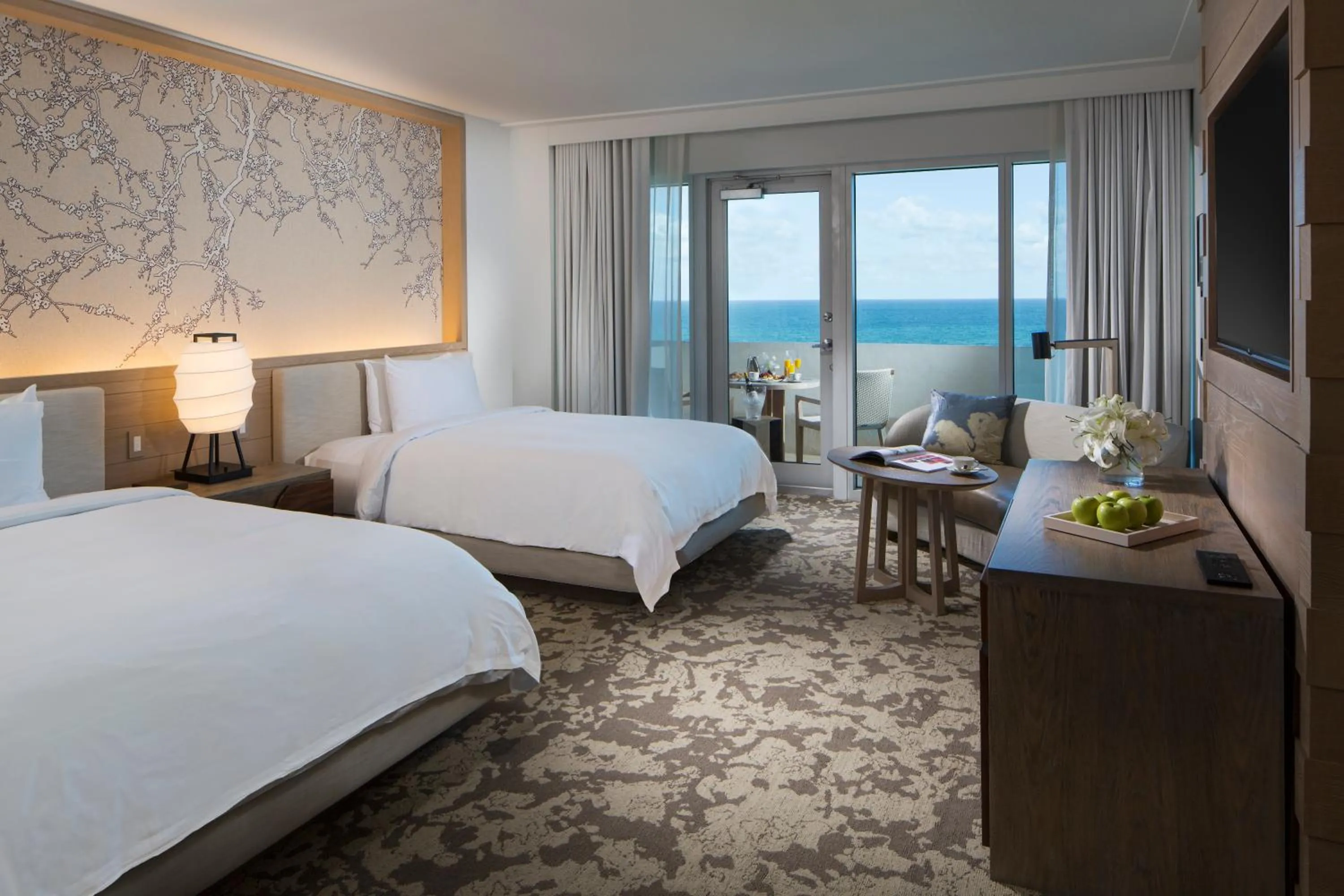 Photo of the whole room, Bed in Nobu Hotel Miami Beach