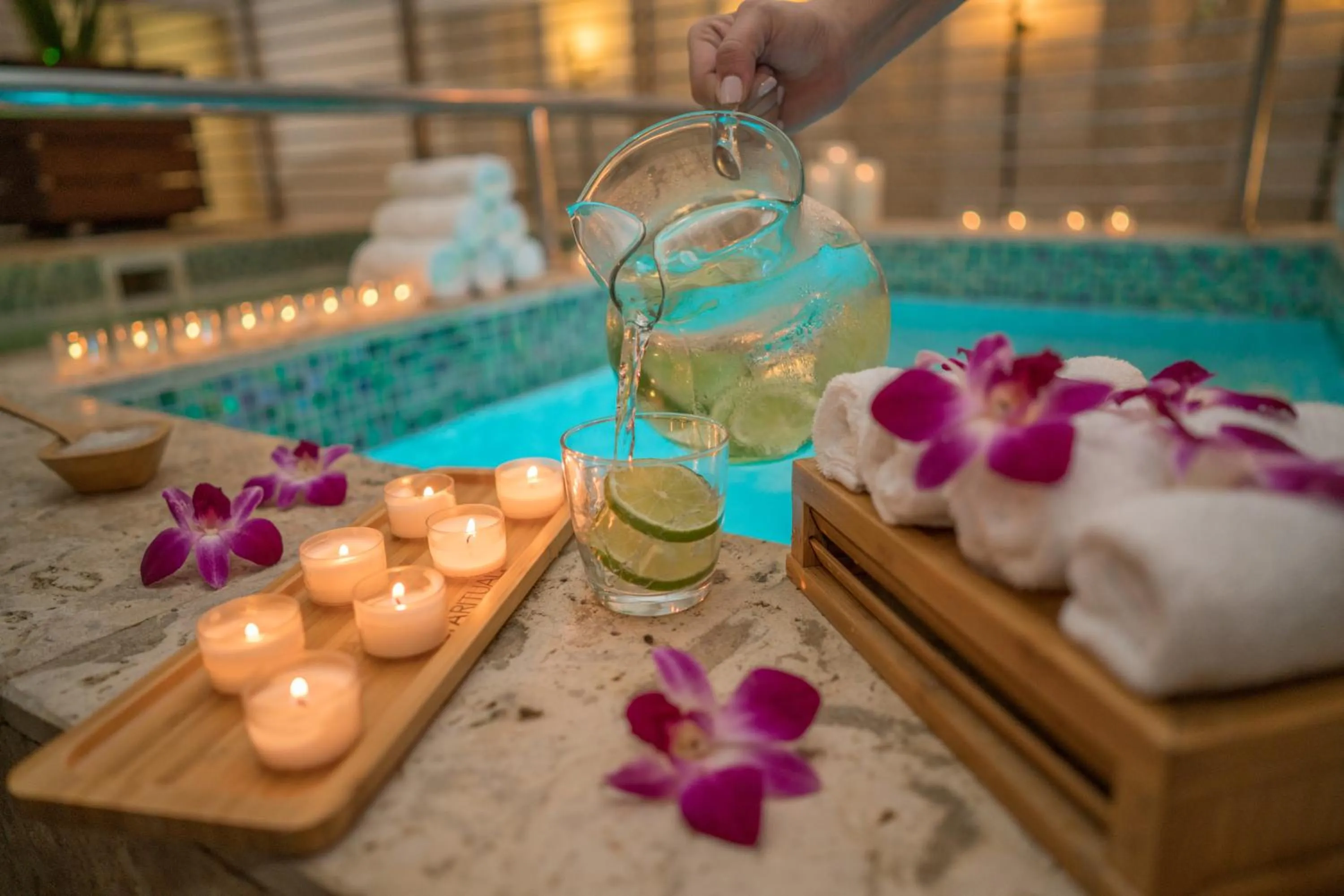 Hot Tub in Nobu Hotel Miami Beach