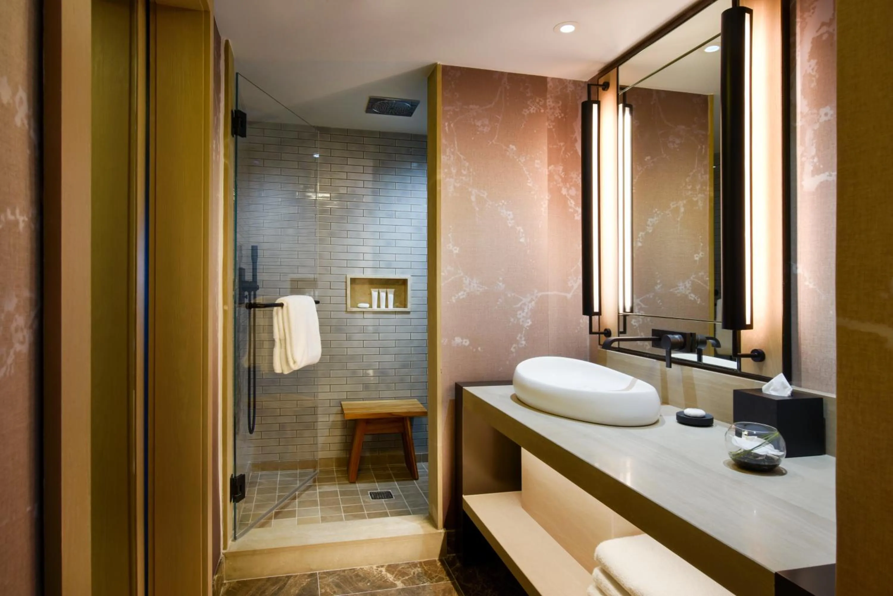 Shower in Nobu Hotel Miami Beach
