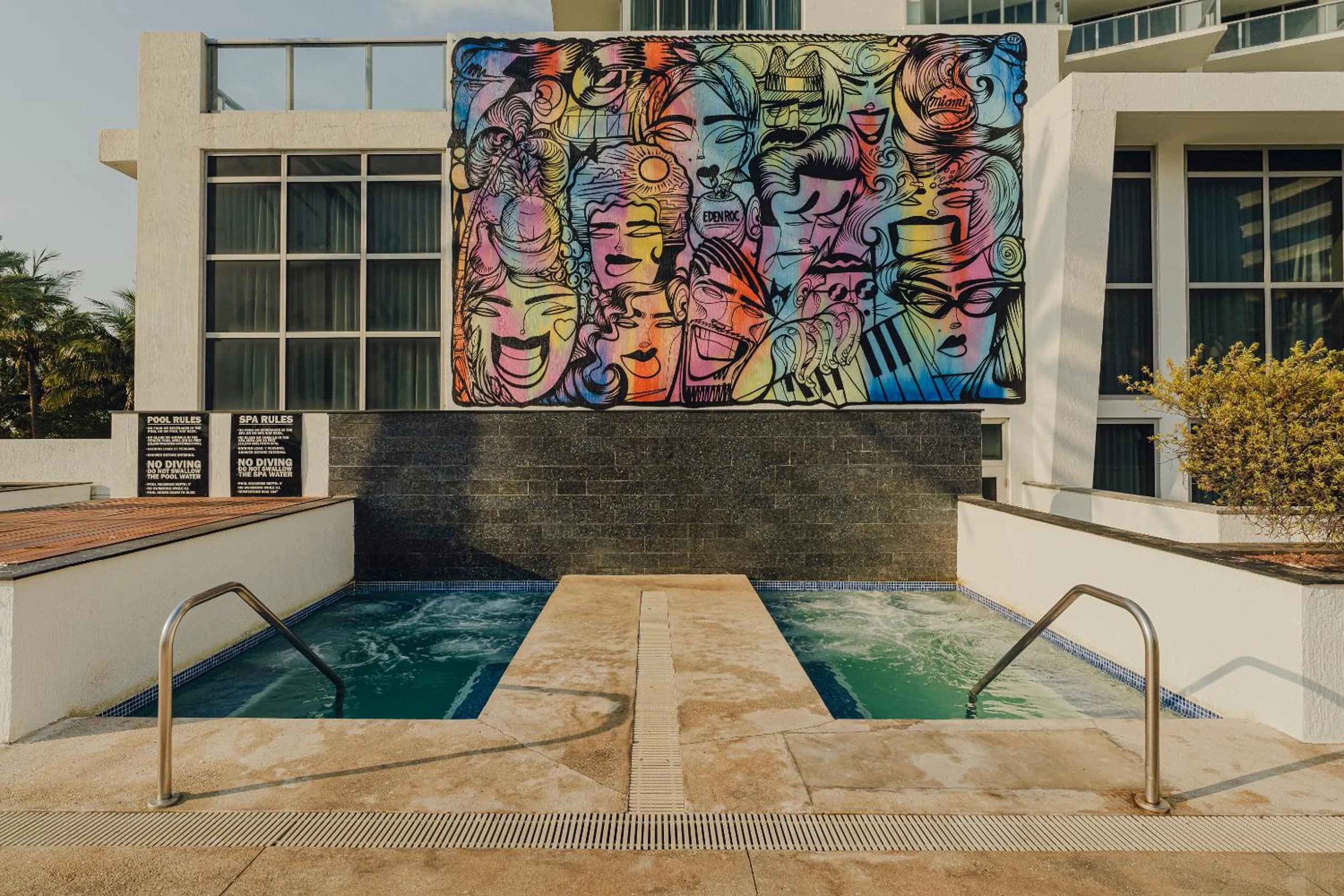 Hot Tub in Nobu Hotel Miami Beach