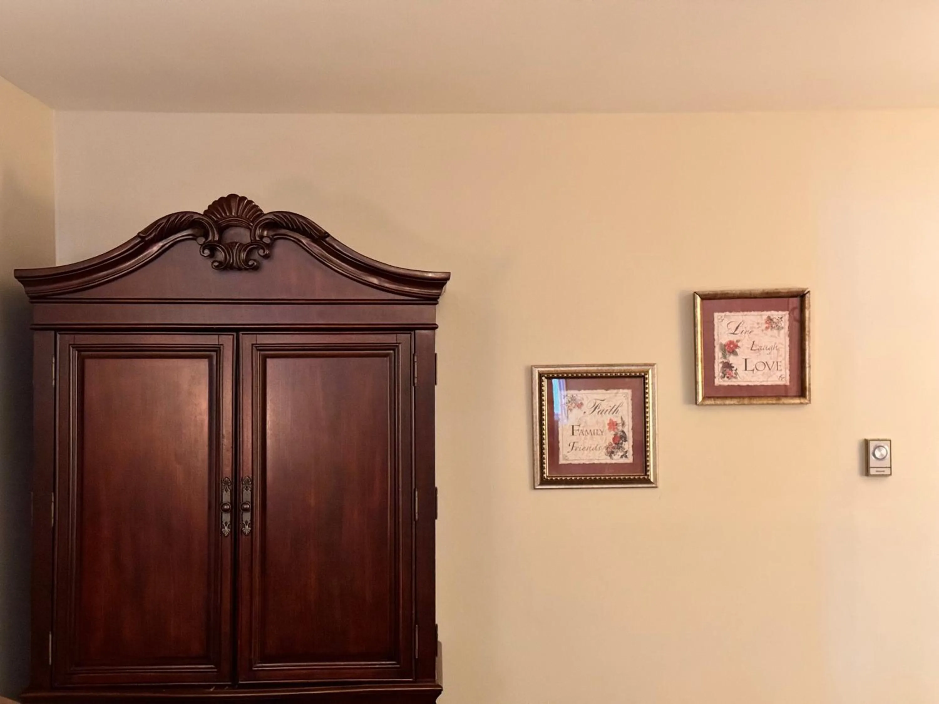 wardrobe in Fundy Line Motel
