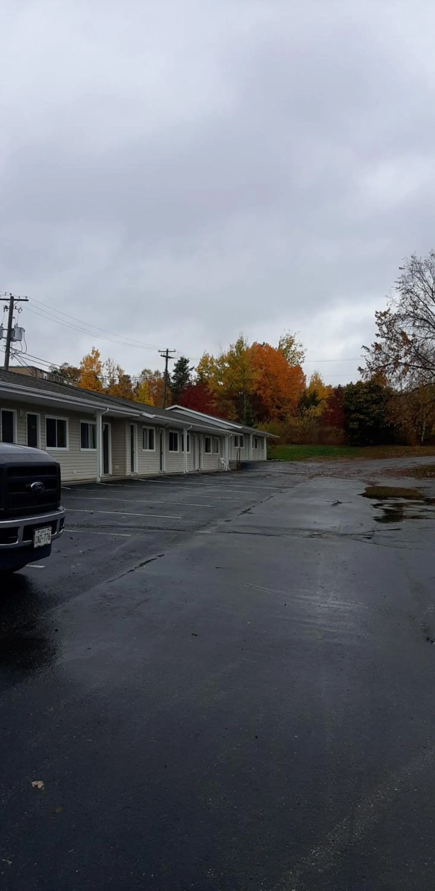 Property building in Fundy Line Motel