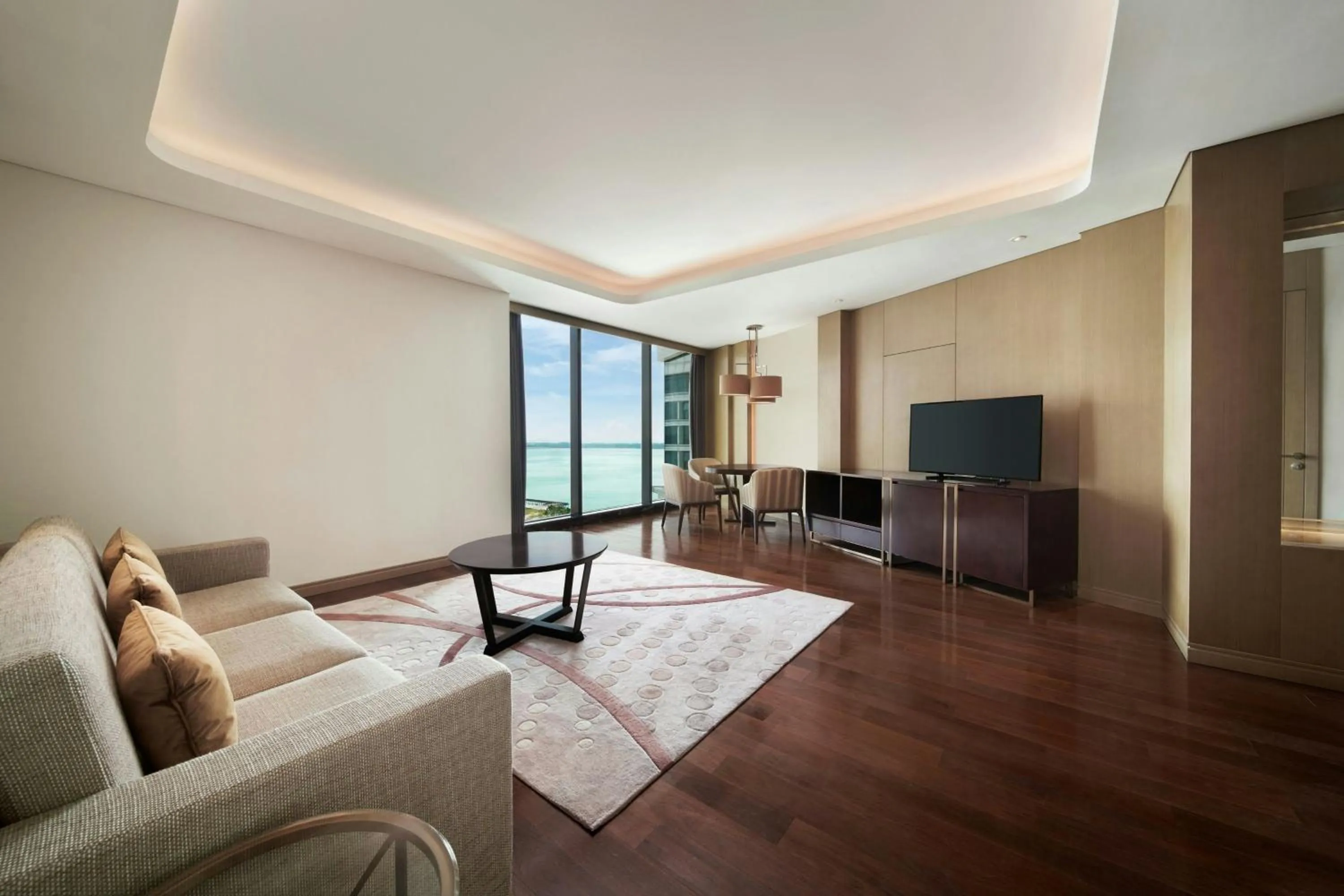 Living room in Sheraton Qingdao West Coast