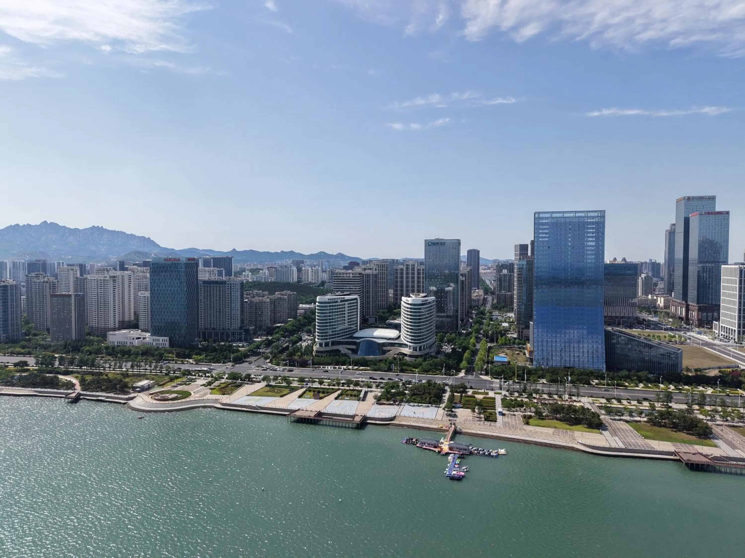 Bird's eye view in Sheraton Qingdao West Coast