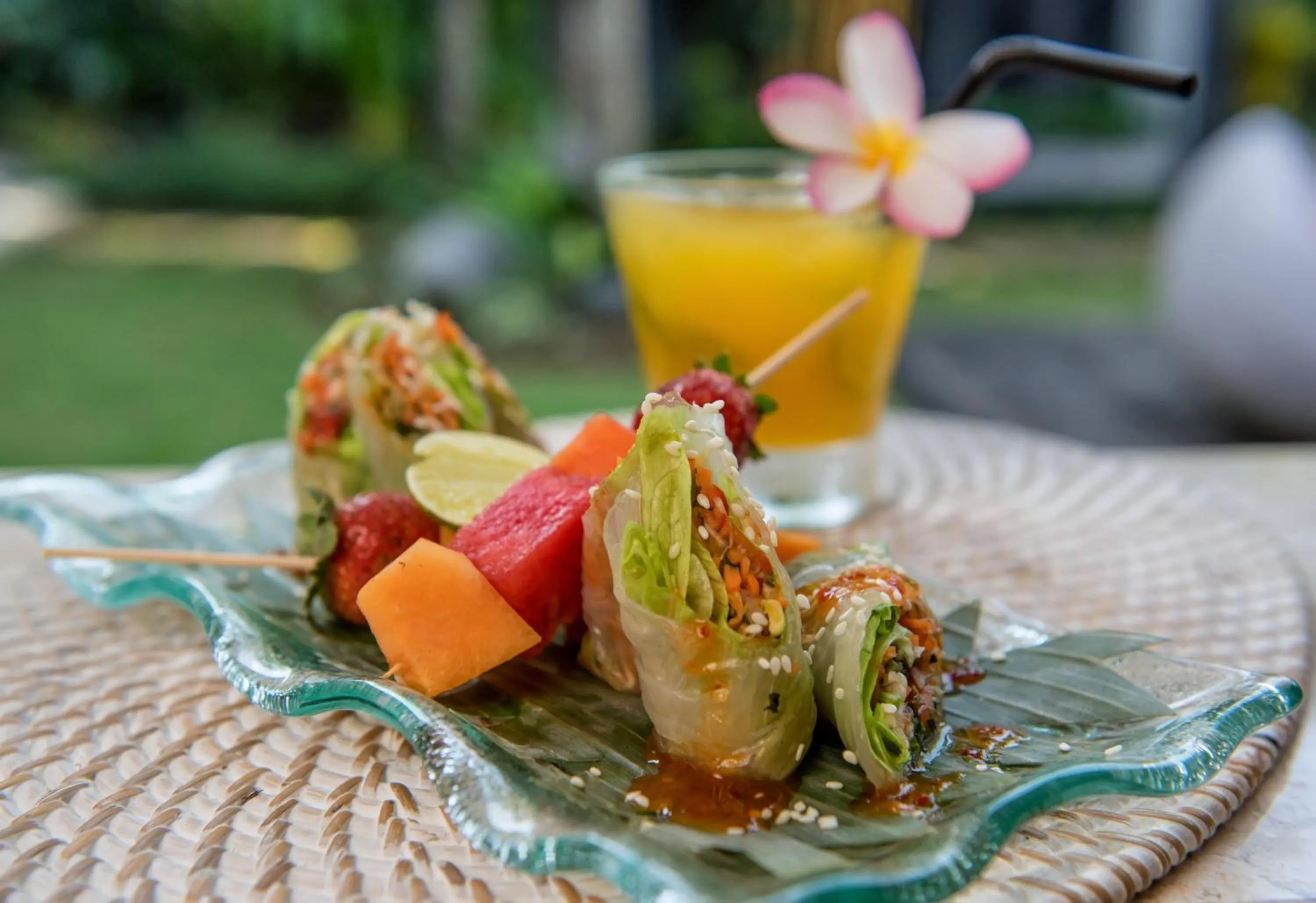 Food close-up in Villa Sally