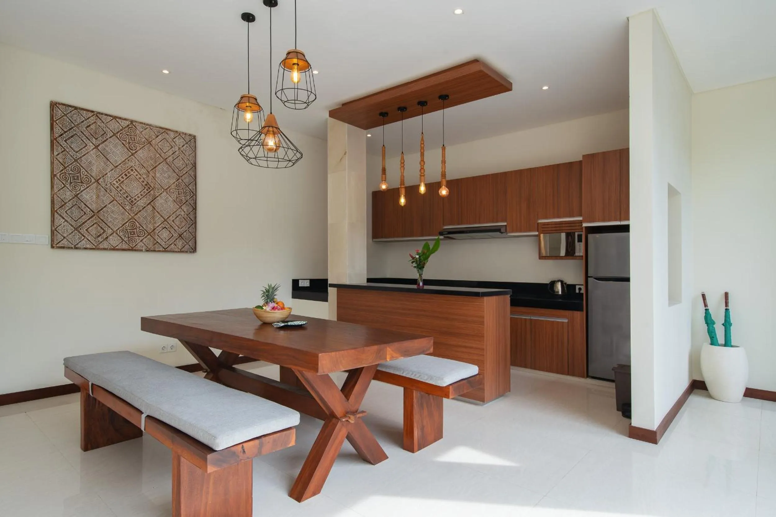 Kitchen or kitchenette in Villa Sally