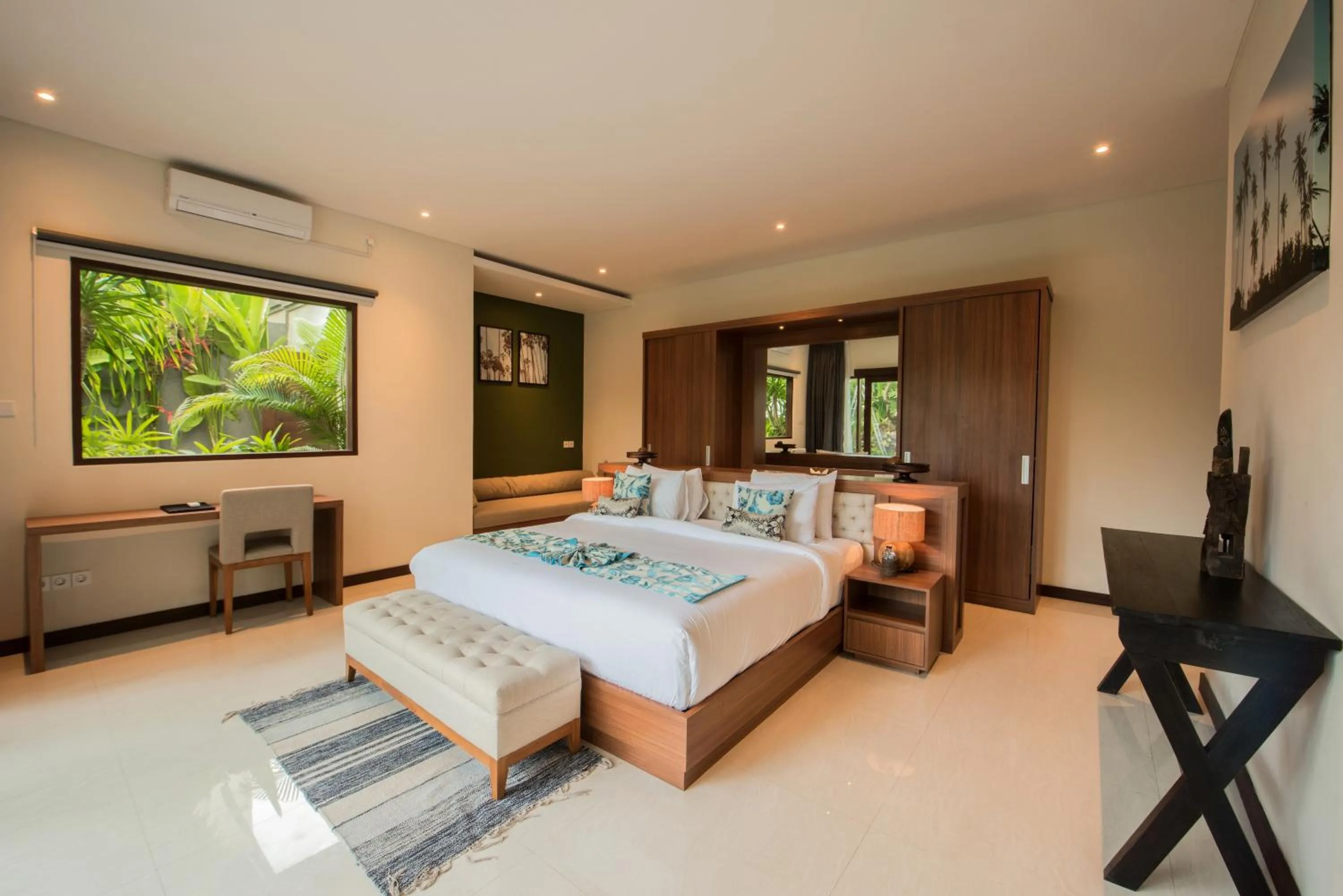 Bed in Villa Sally