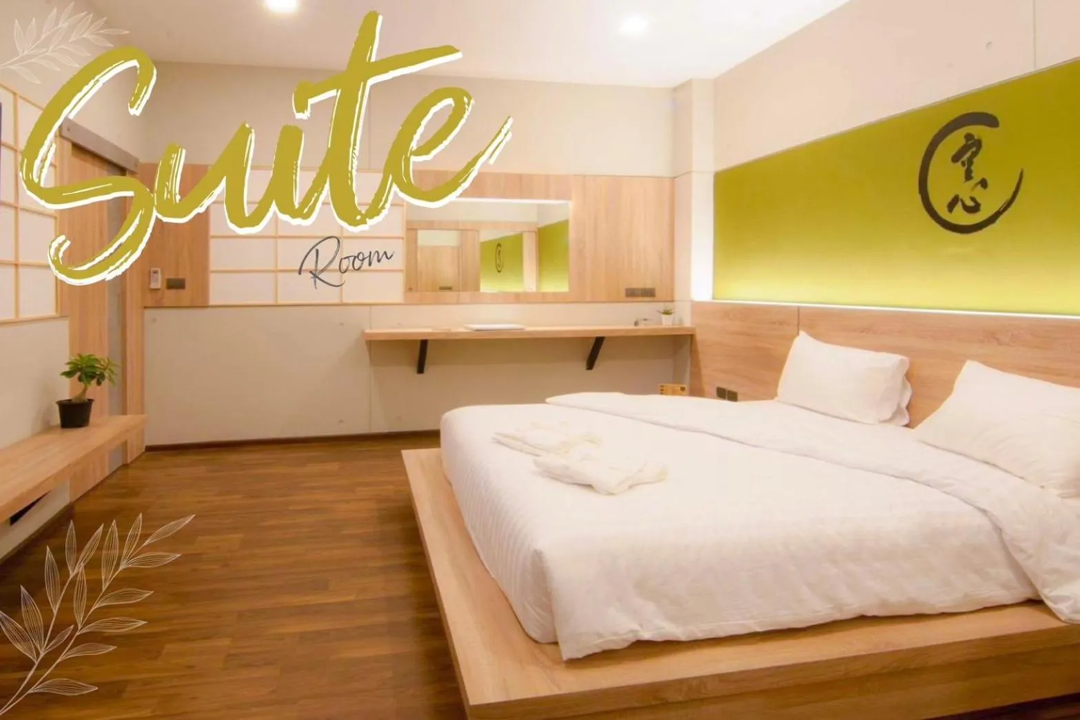 Bed in The Zenith Residence Hotel