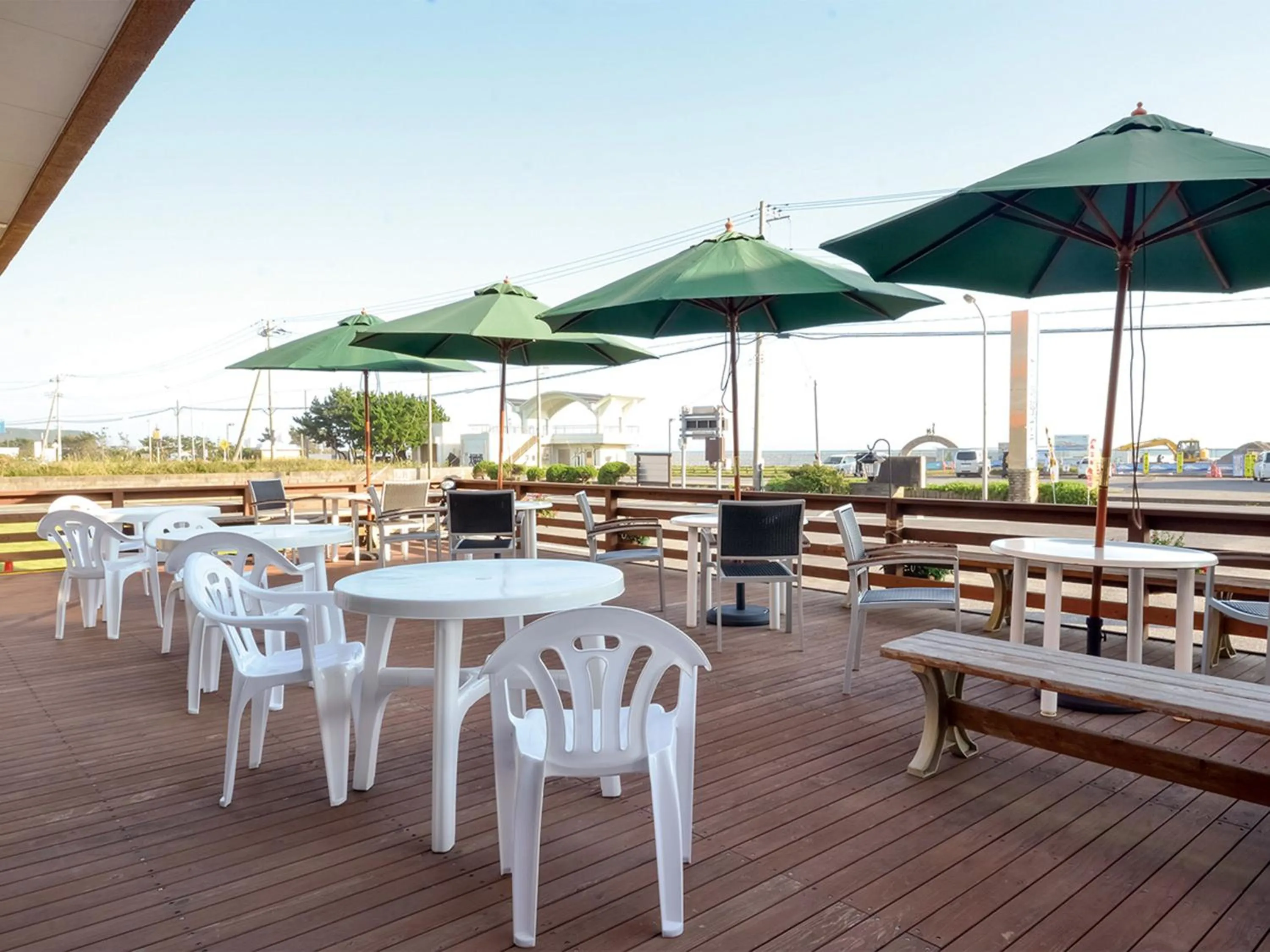 Balcony/Terrace in Iioka Shiosai Hotel