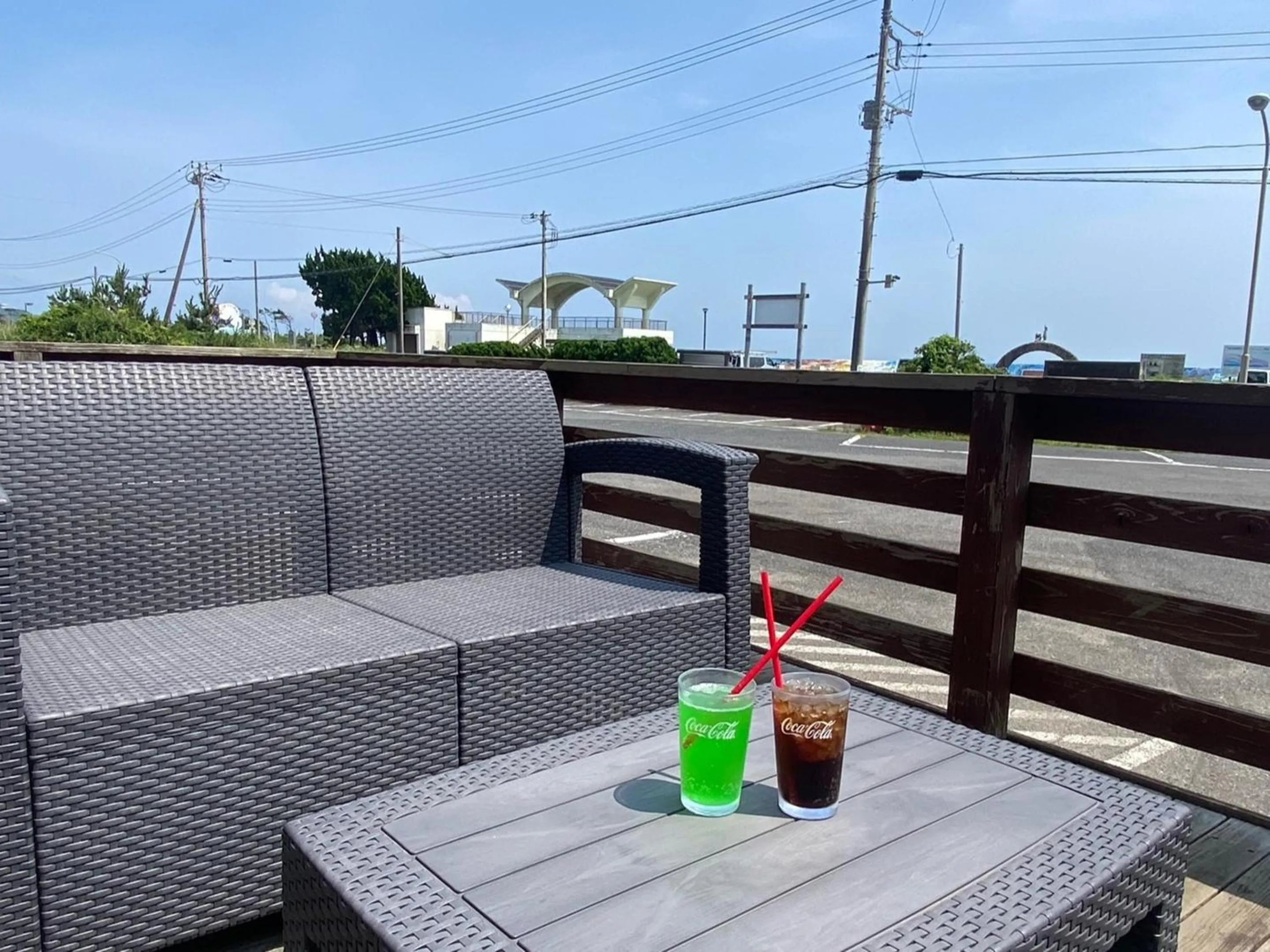 Balcony/Terrace in Iioka Shiosai Hotel