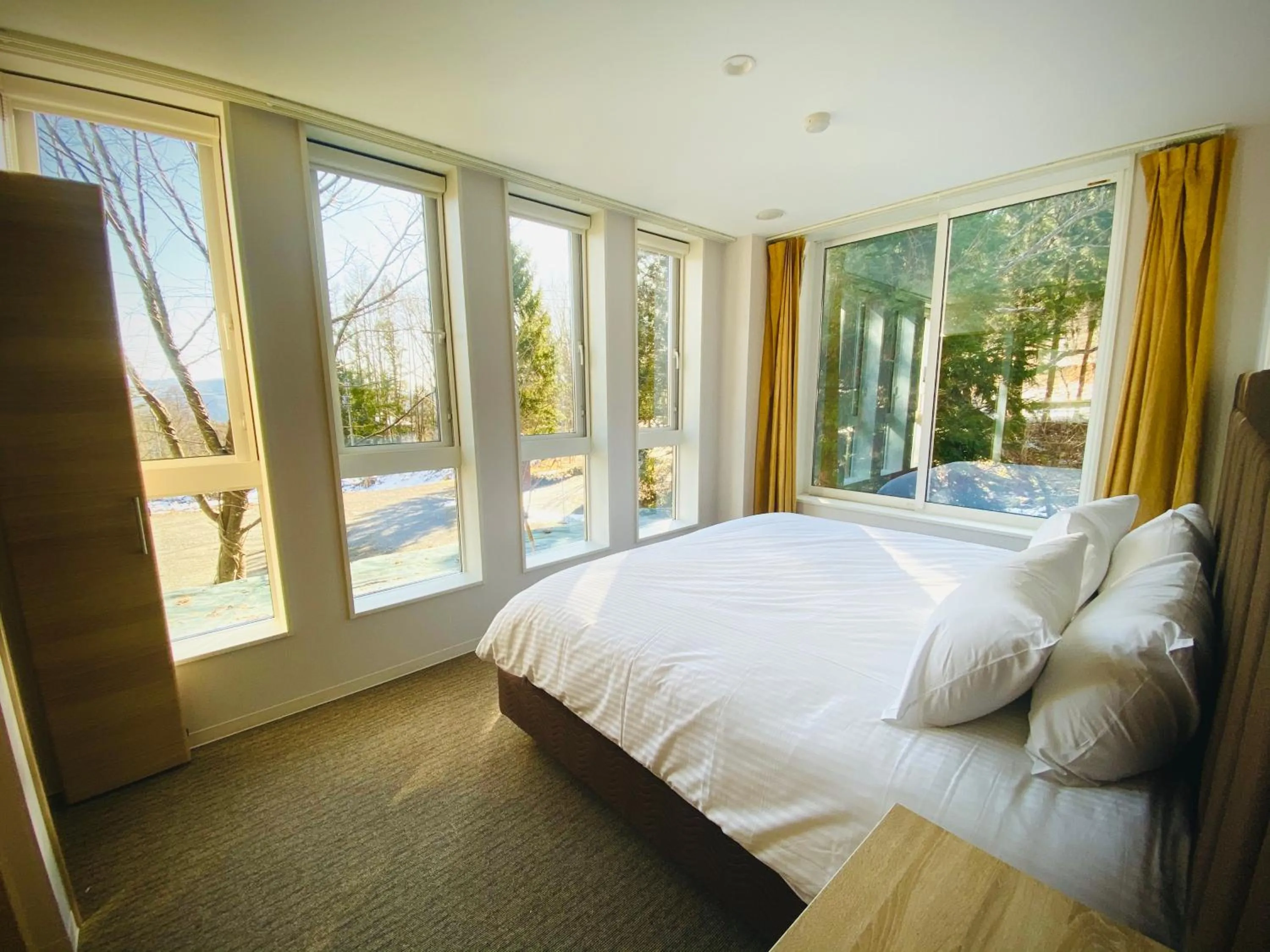 Bed in Wadano Forest Hotel & Apartments