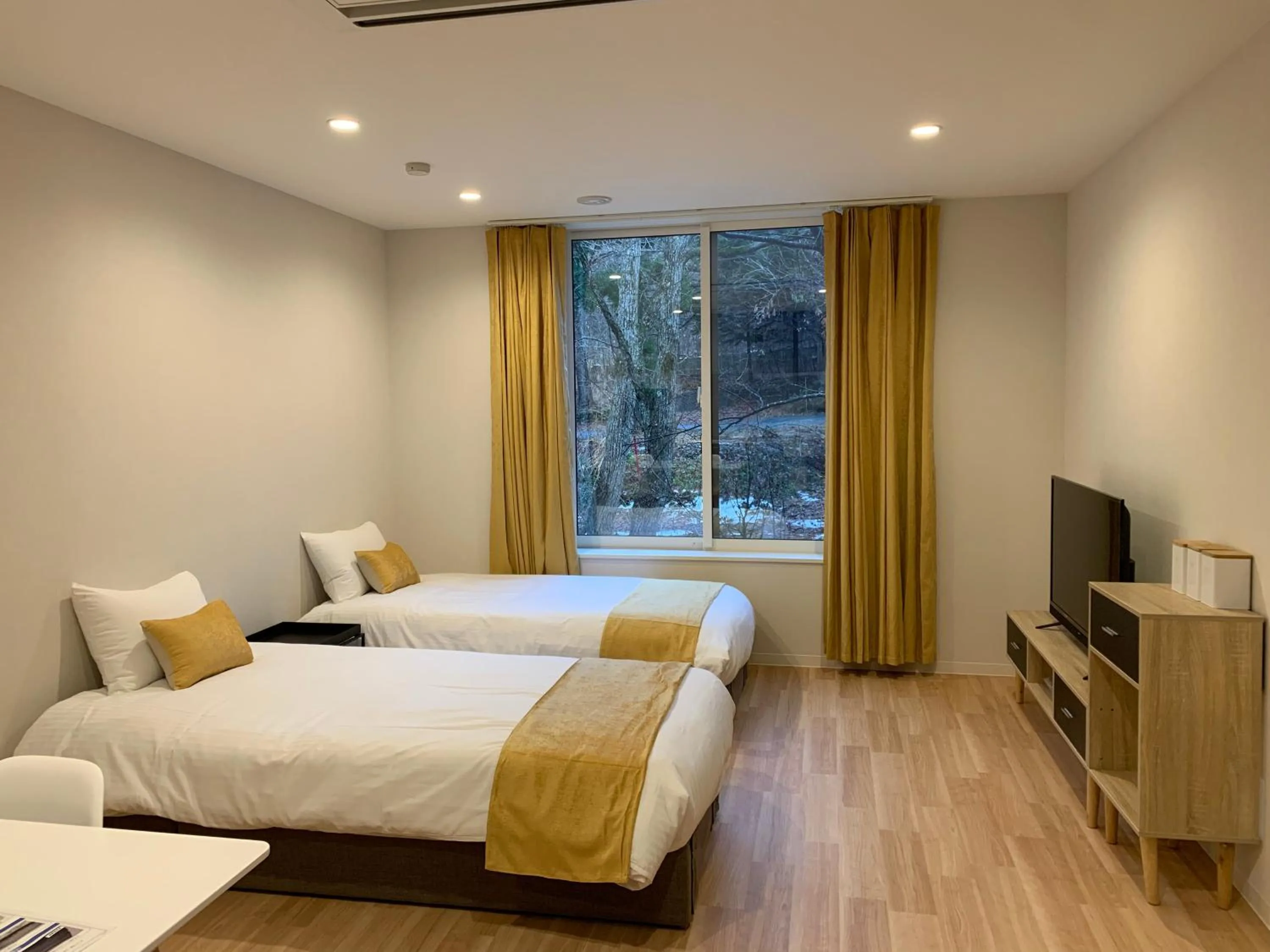Bed in Wadano Forest Hotel & Apartments