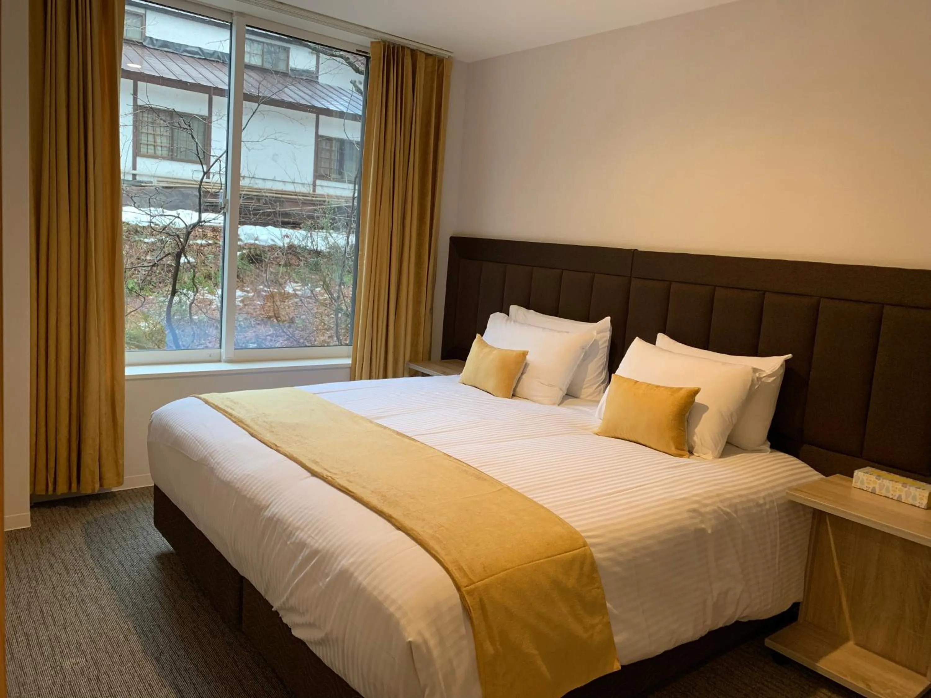 Bed in Wadano Forest Hotel & Apartments