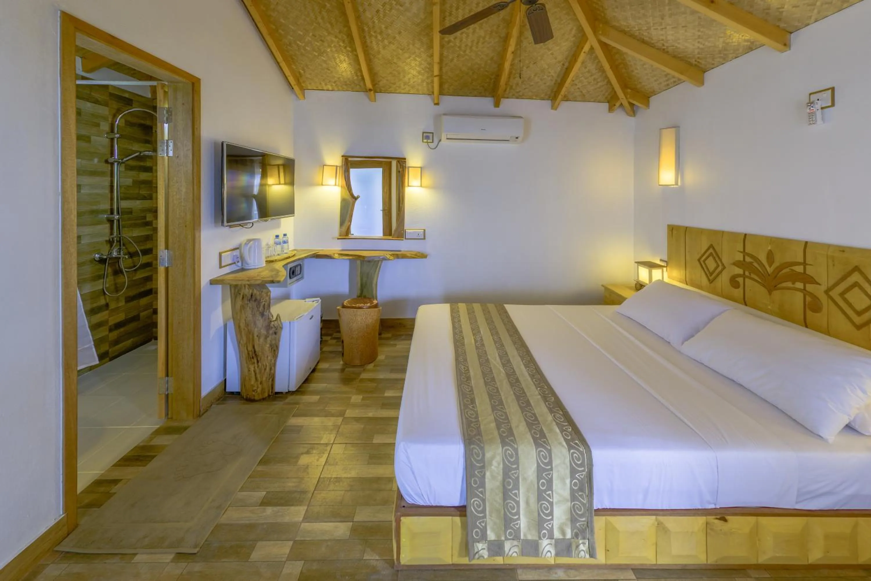 Photo of the whole room, Bed in Ameera Maldives
