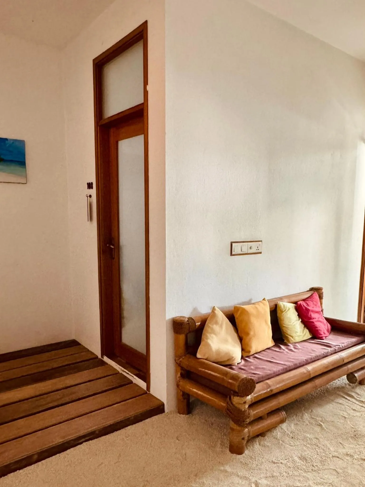 Seating area in Ameera Maldives