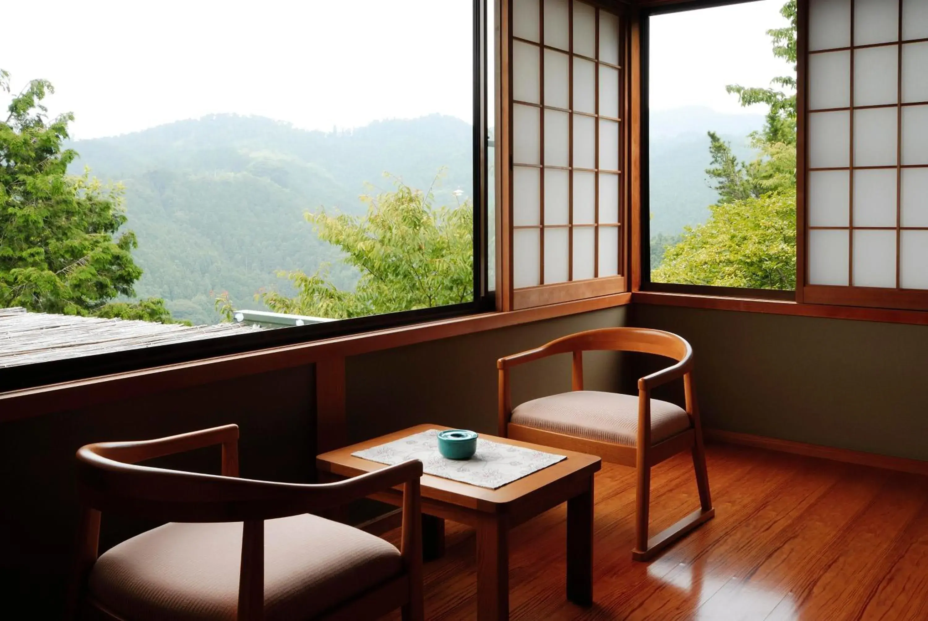 Mountain view in 吉野荘湯川屋 Yoshinosou Yukawaya Mountain view in 吉野荘湯川屋 Yoshinosou Yukawaya