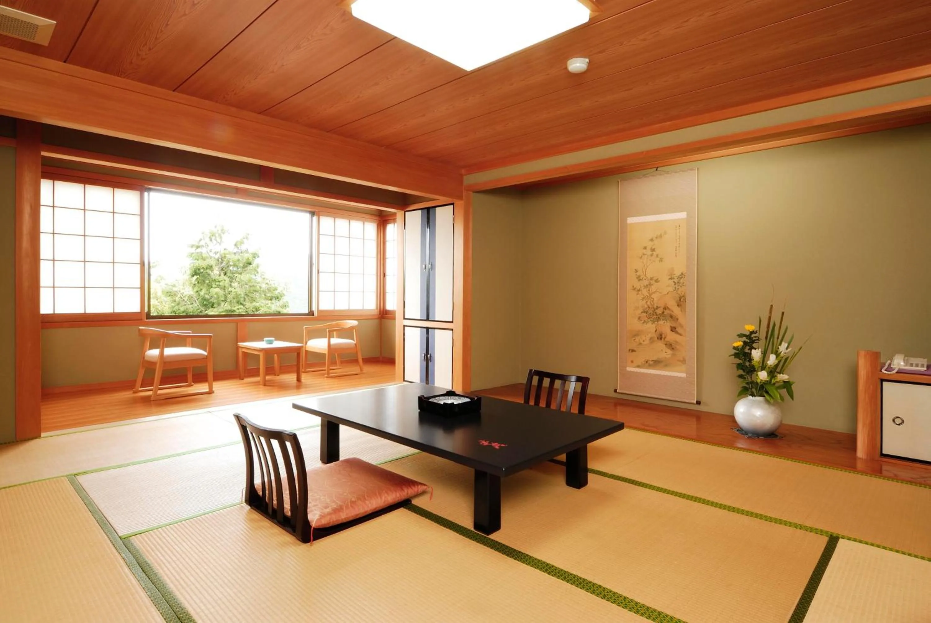 Living room in 吉野荘湯川屋 Yoshinosou Yukawaya