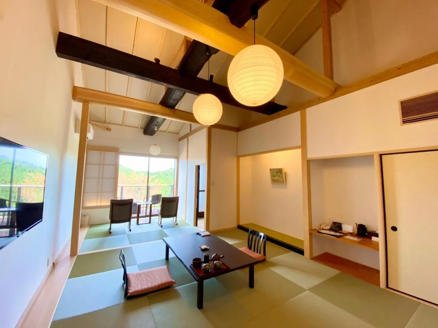 Living room in 吉野荘湯川屋 Yoshinosou Yukawaya