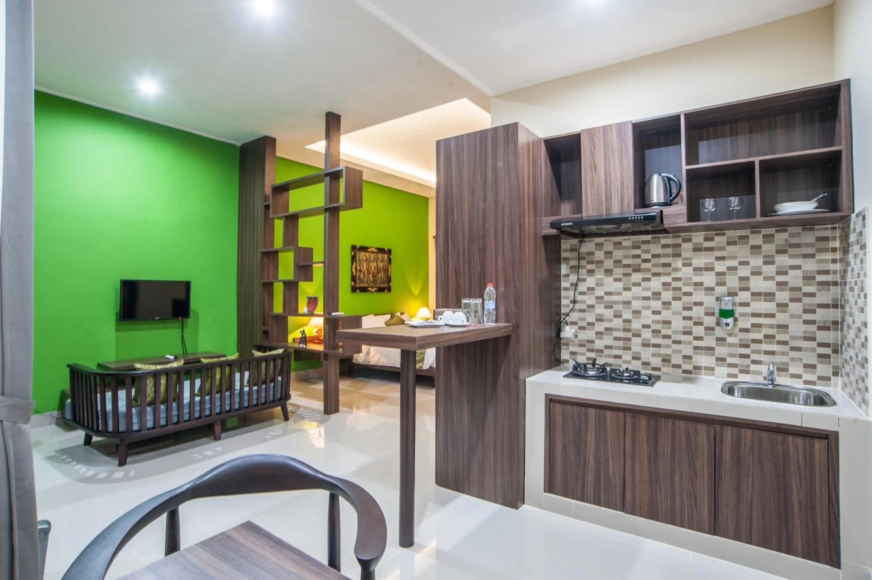 Kitchen or kitchenette in Astana Made Villas