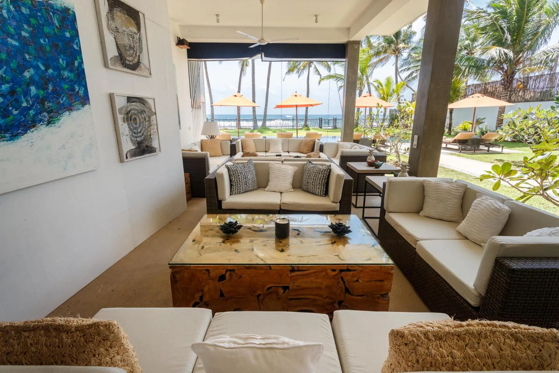 Lobby or reception in KK Beach