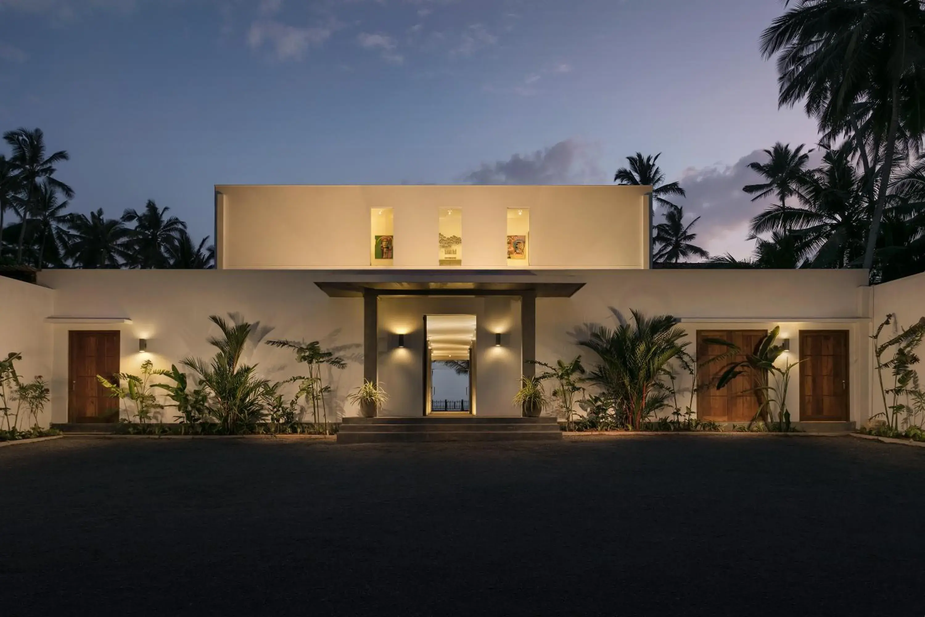 Facade/entrance in KK Beach Facade/entrance in KK Beach