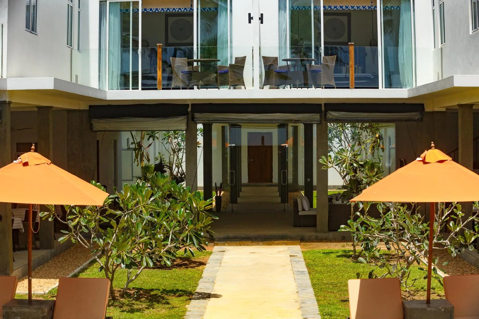 Facade/entrance in KK Beach