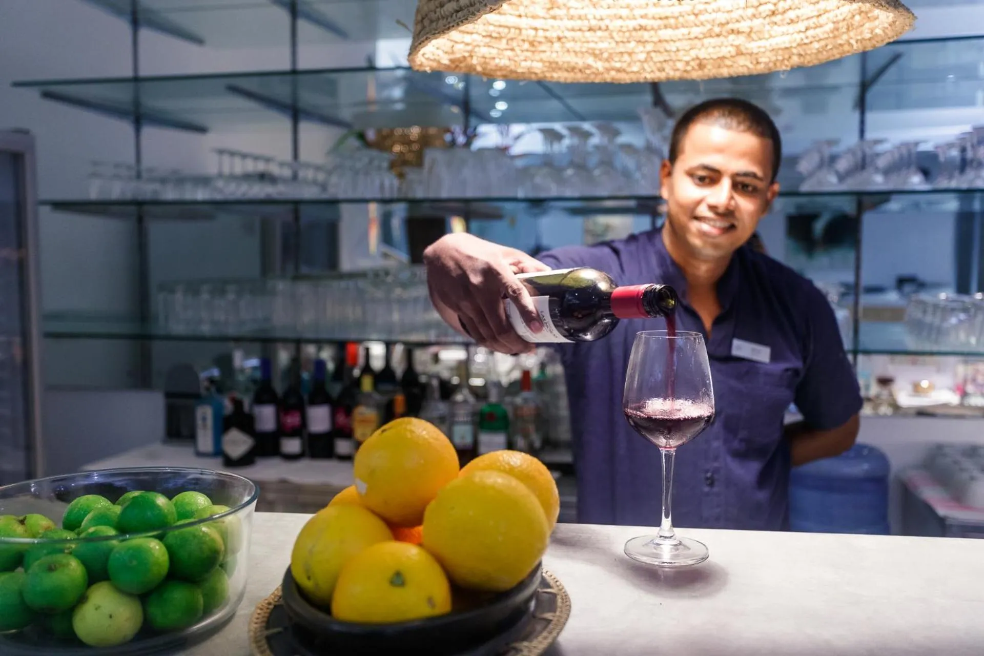 Lounge or bar in KK Beach