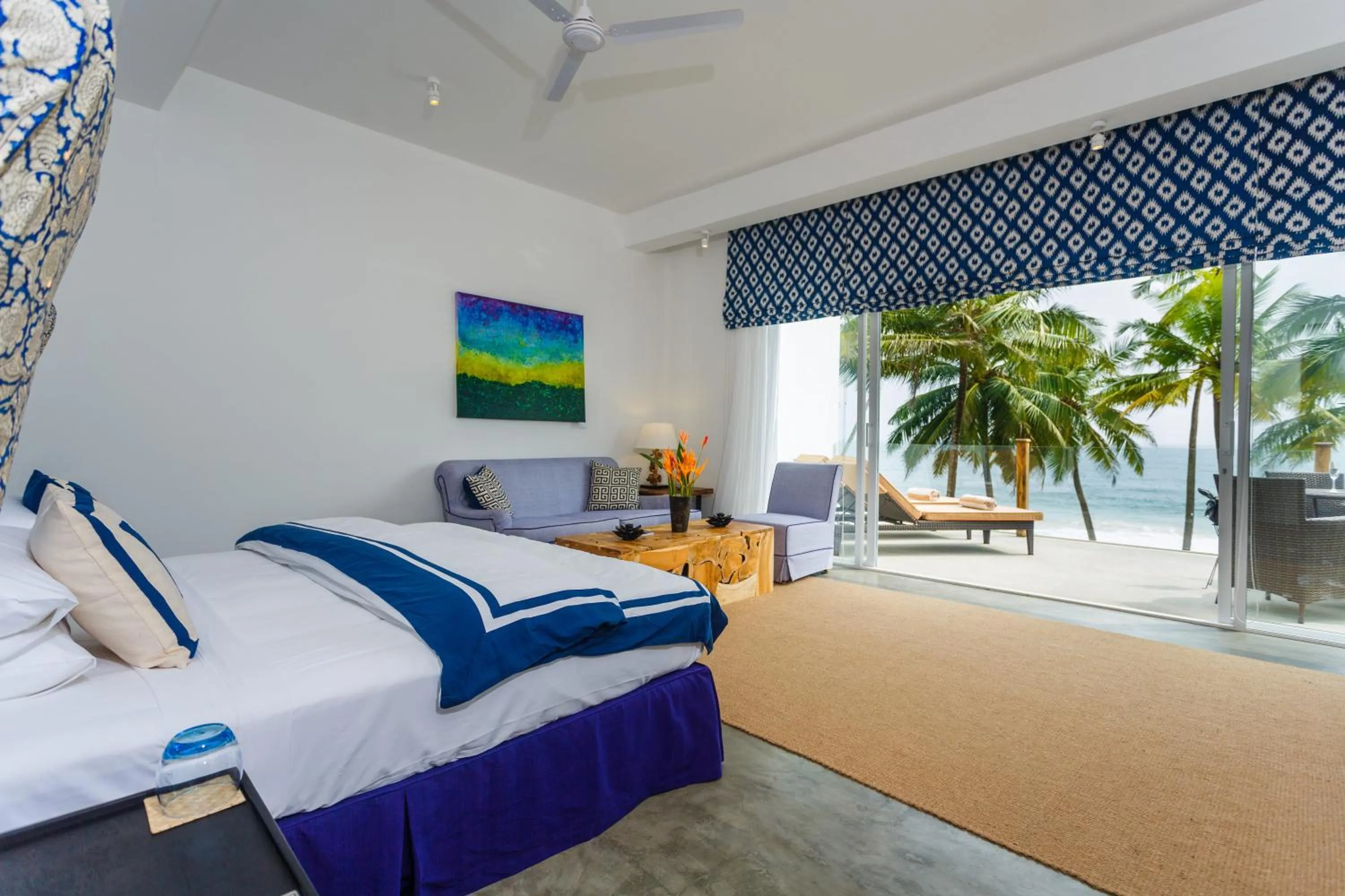 Bedroom, Bed in KK Beach