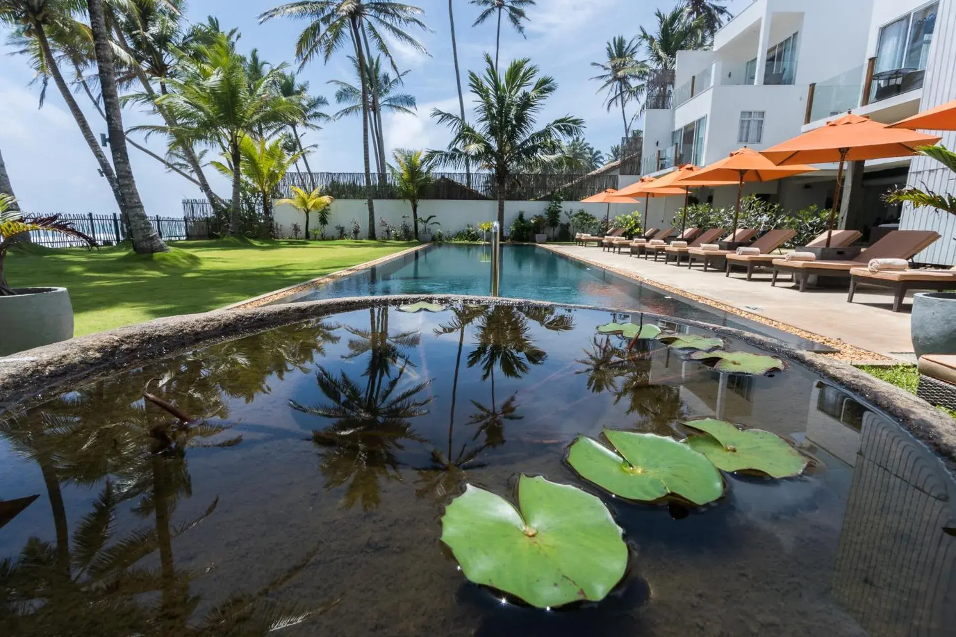 Swimming pool in KK Beach Swimming pool in KK Beach