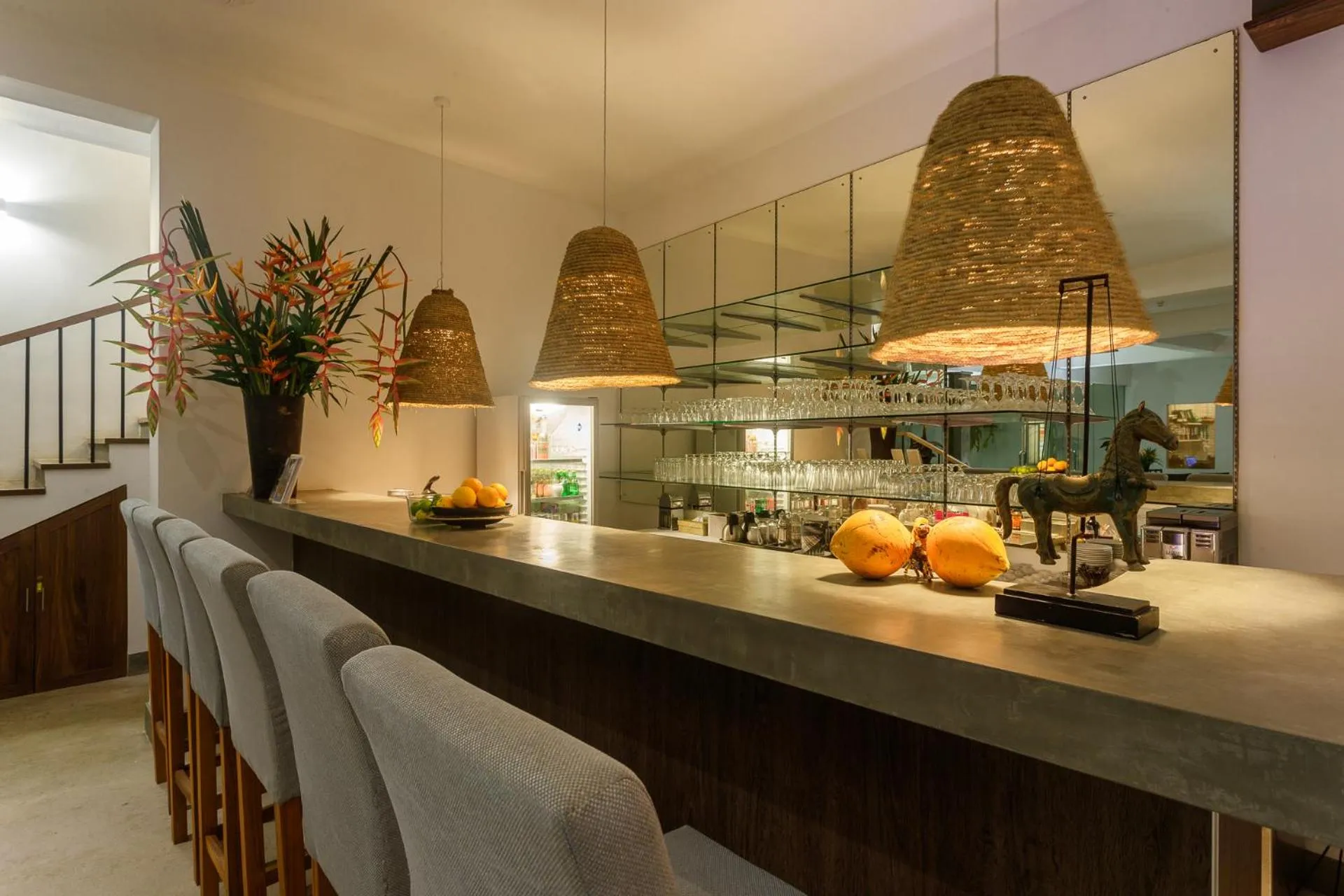 Lounge or bar in KK Beach