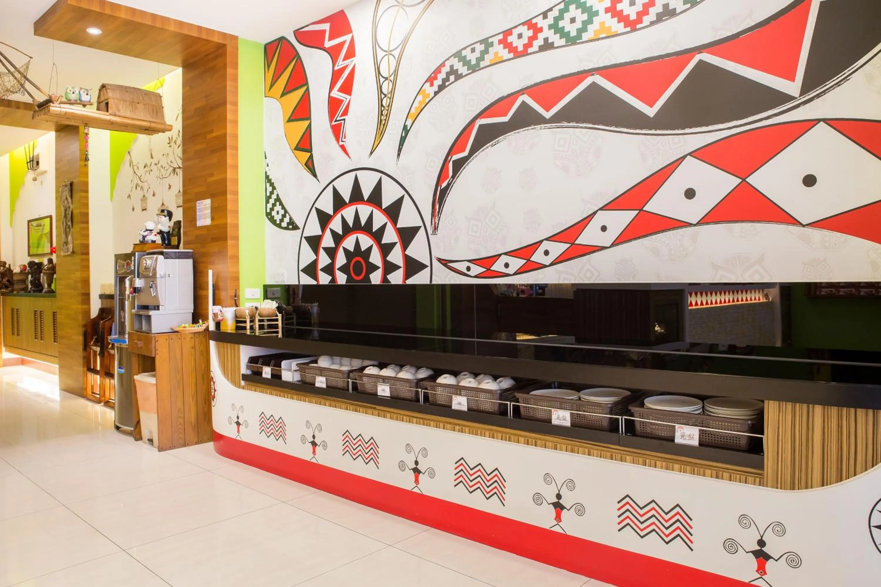 Lobby or reception in Yuan Su B&B